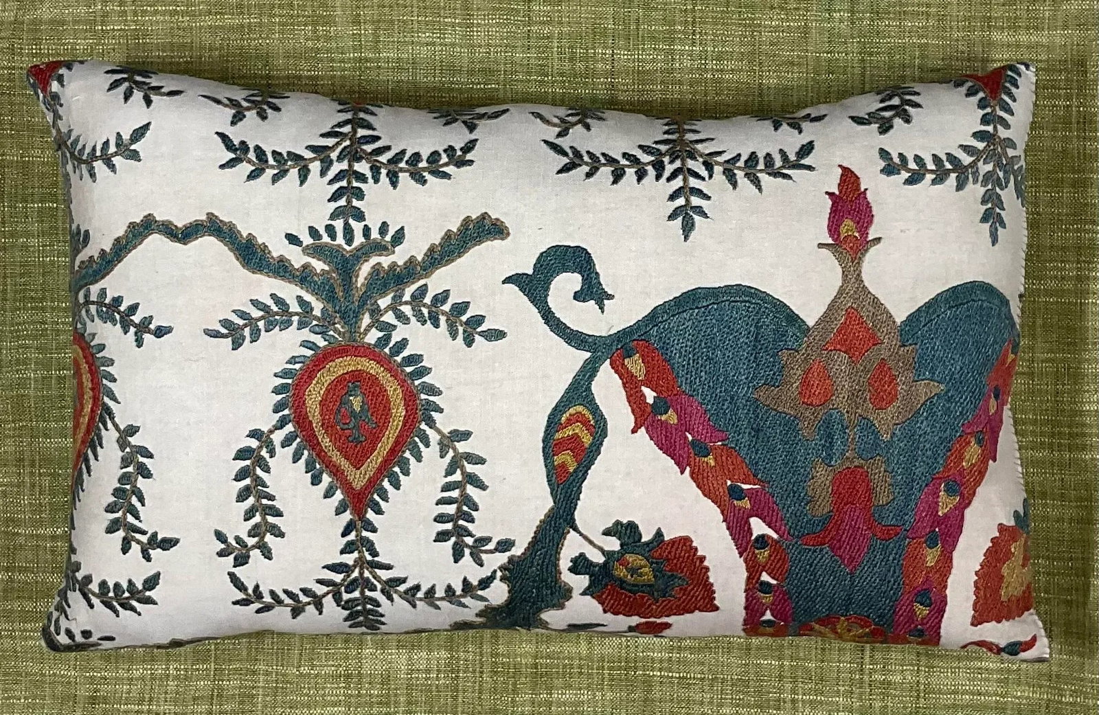 1980s Vintage Suzani Pillow - 4