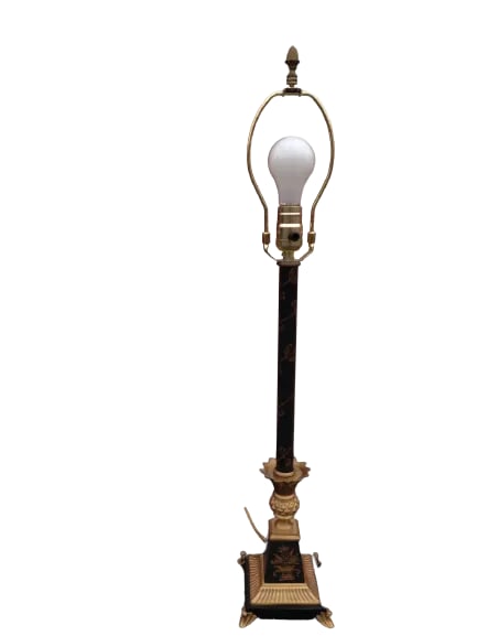 Late 20th Century French Tole Classical Lamp - 11