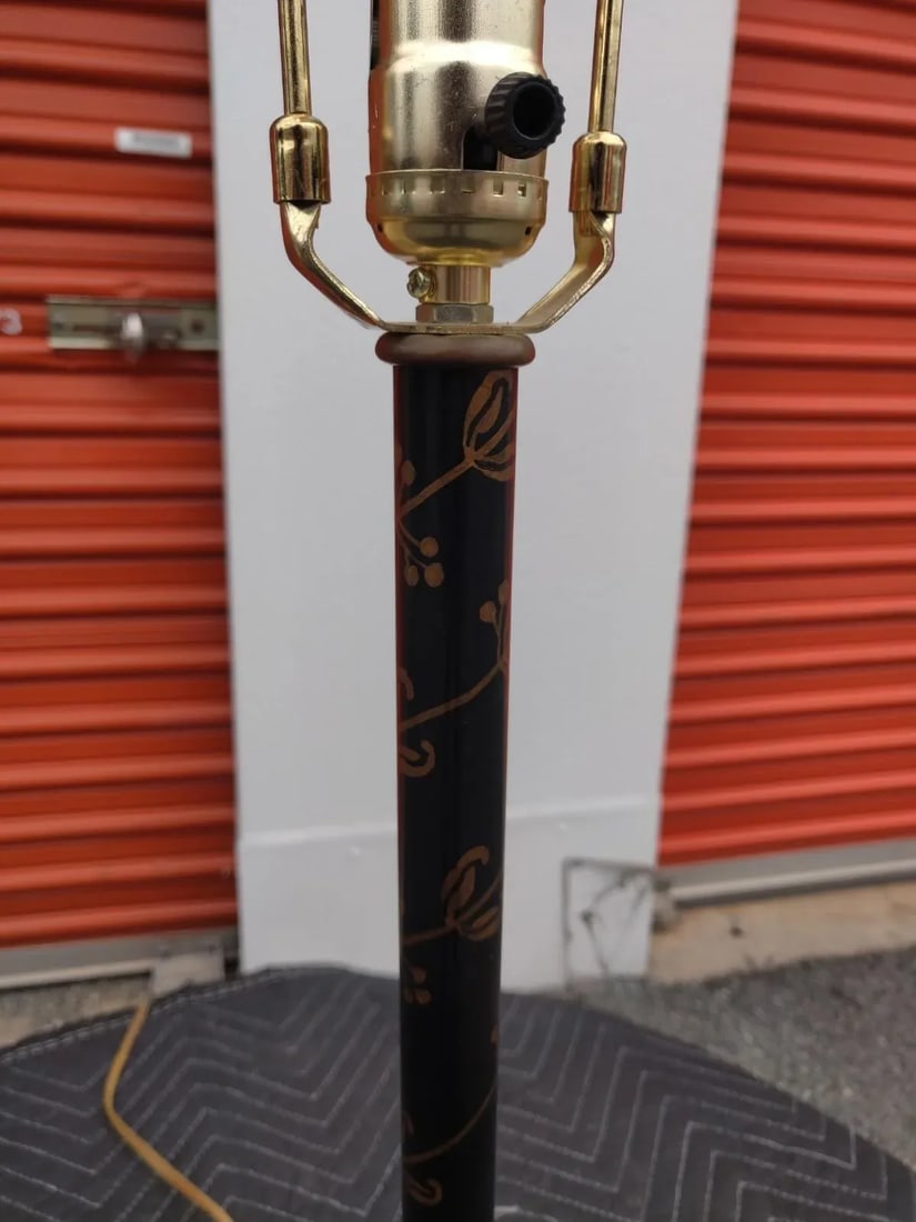 Late 20th Century French Tole Classical Lamp - 3