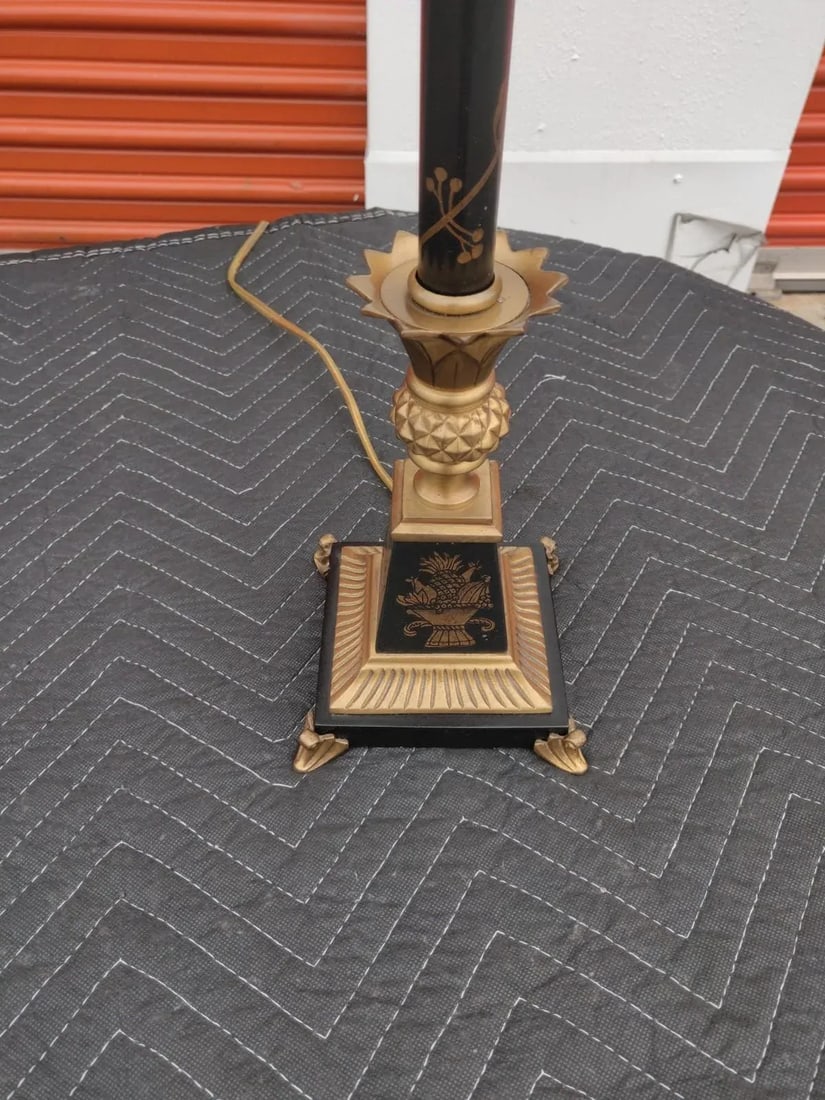Late 20th Century French Tole Classical Lamp - 6