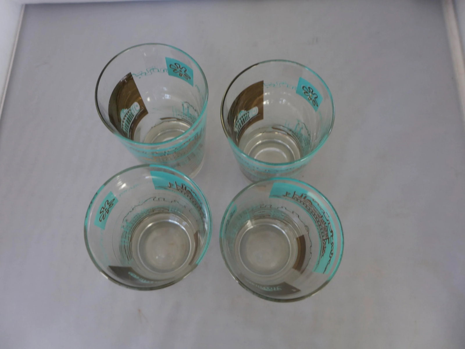 Mid-Century Steamboat Bar Tumblers - Set of 4 - 5