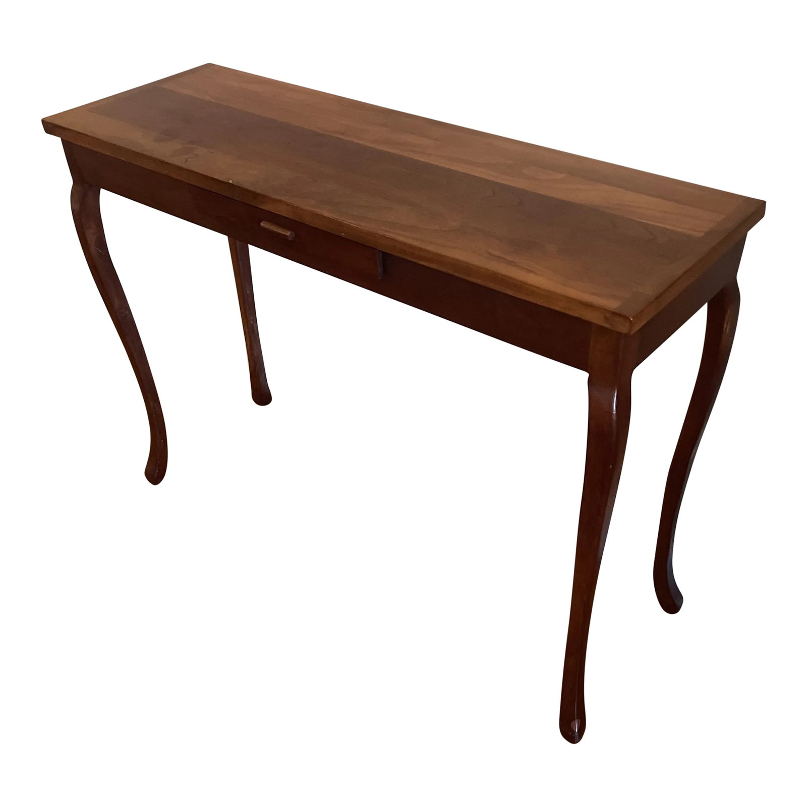 Custom Made Cherry Console Sofa Table (1 of 5)