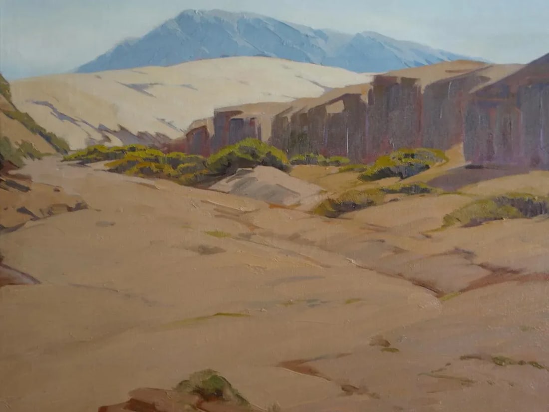 Sam Hyde Harris Desert Landscape Oil on Canvas - 2