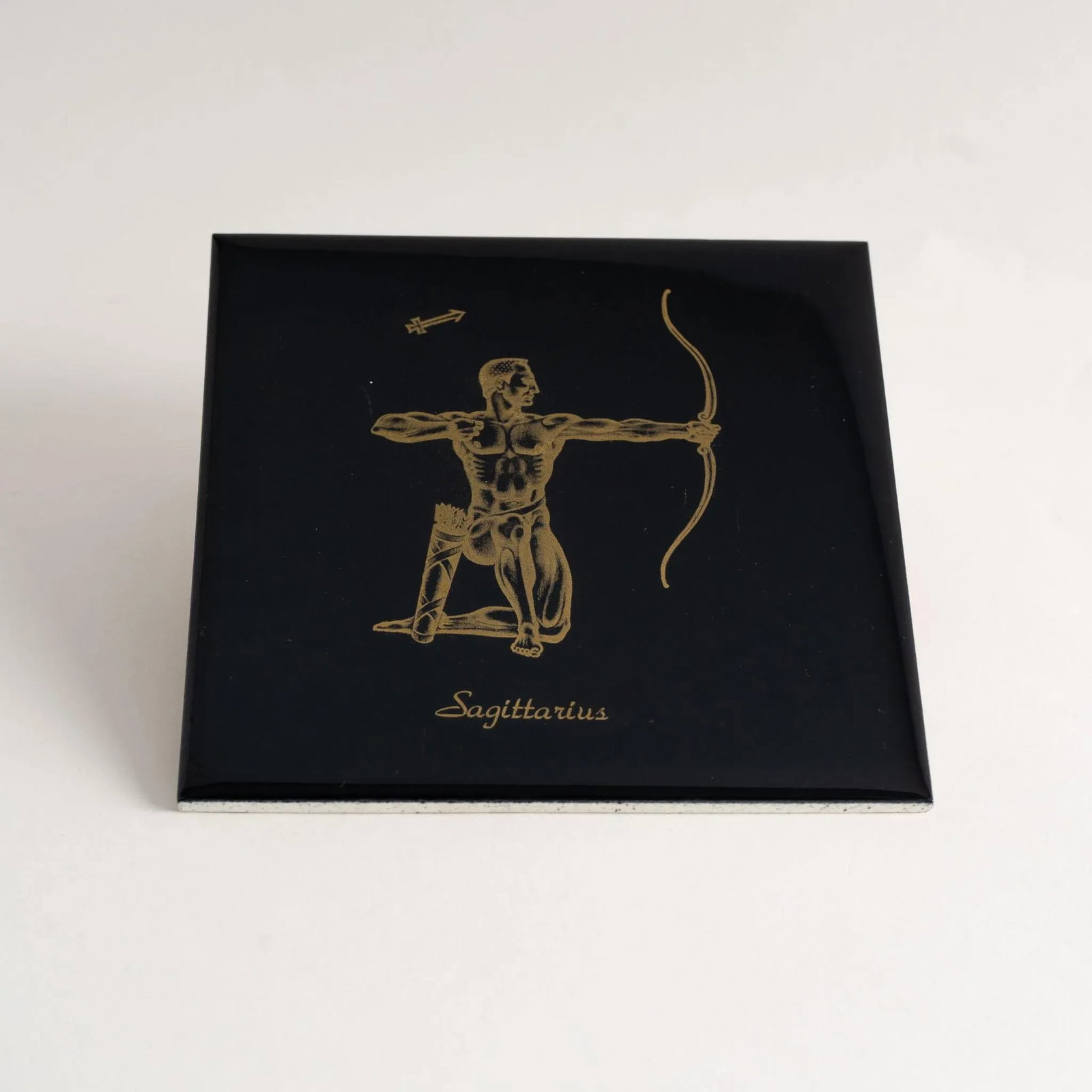 Vintage Sagittarius Ceramic Wall Tile - 5