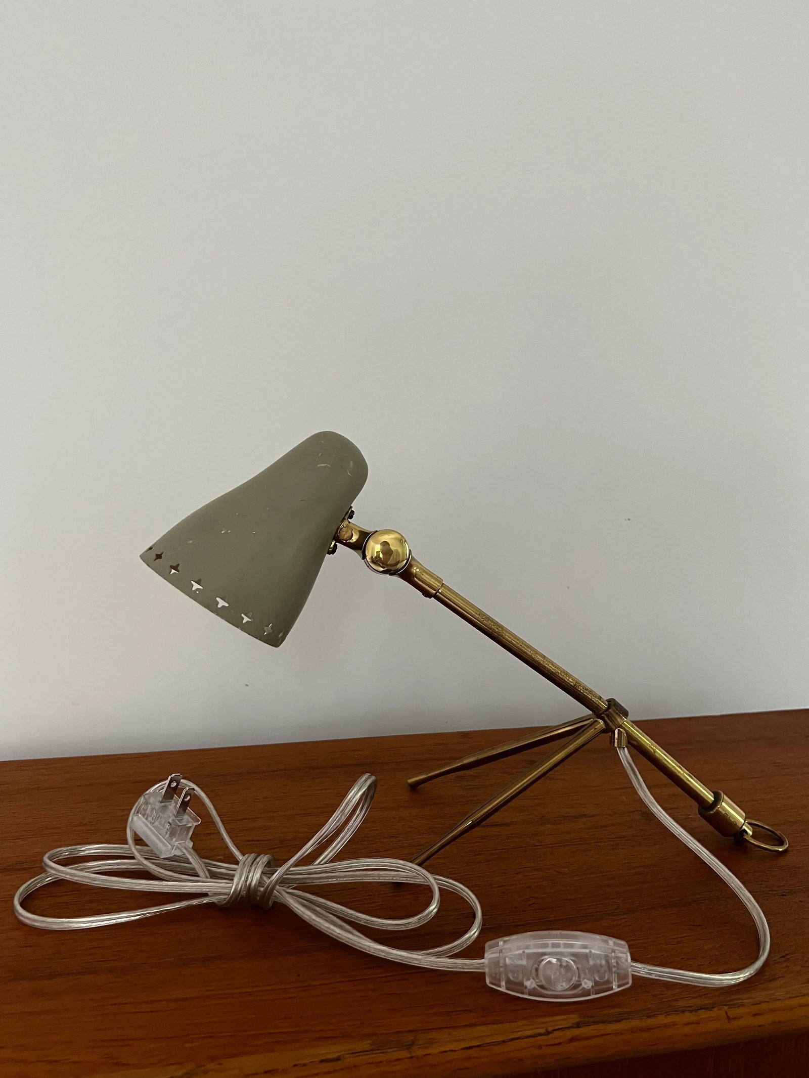 Mini Mid-Century Modern Table Lamp / Sconce - 3