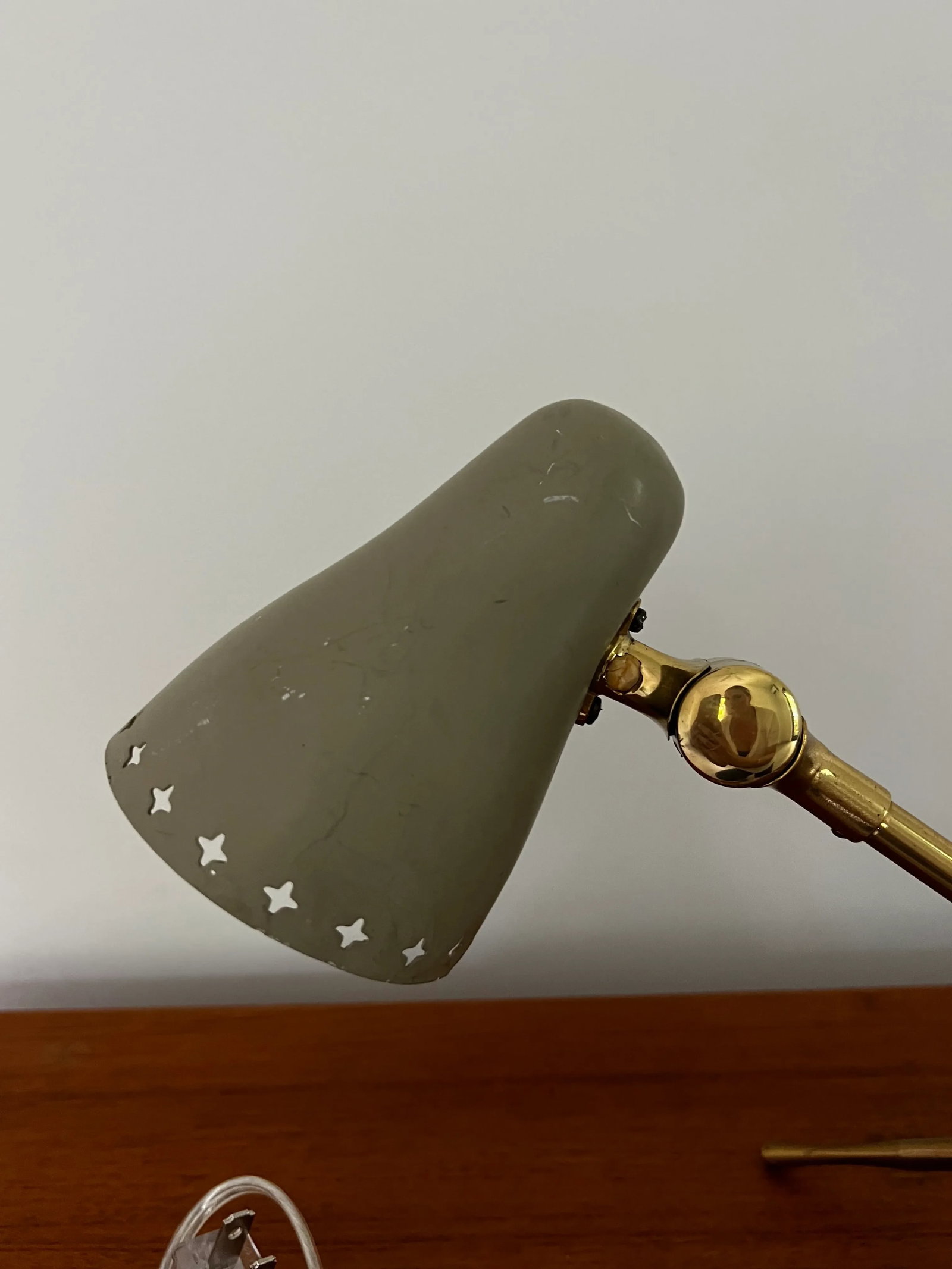 Mini Mid-Century Modern Table Lamp / Sconce - 4