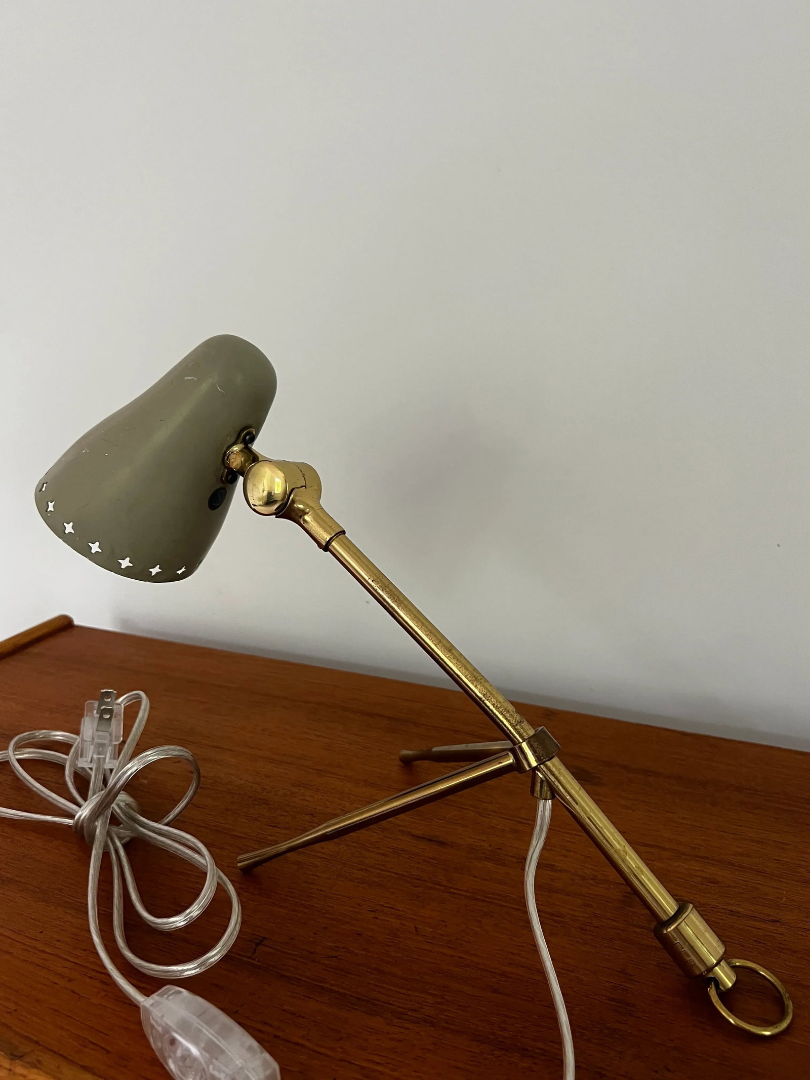 Mini Mid-Century Modern Table Lamp / Sconce - 5