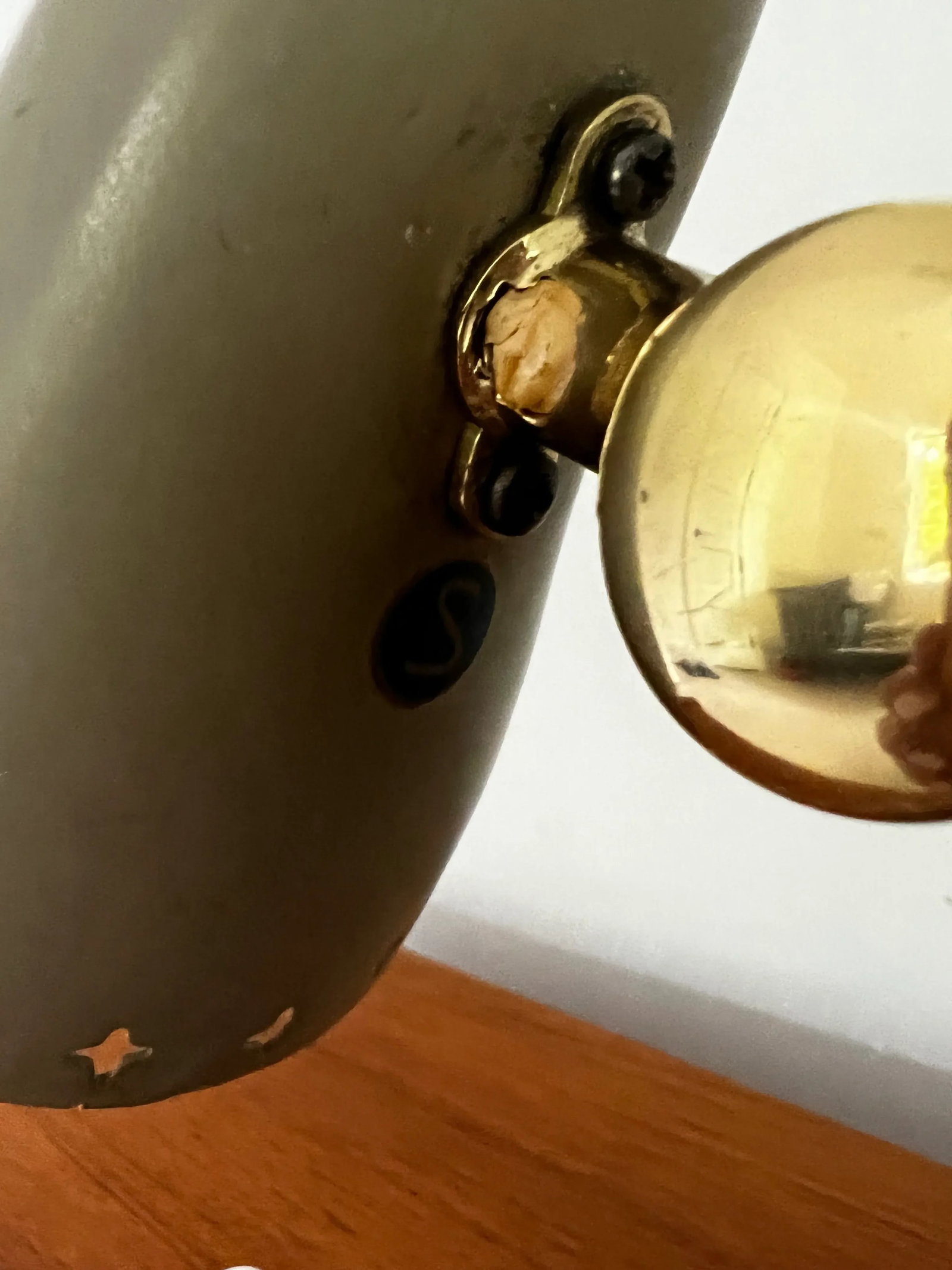 Mini Mid-Century Modern Table Lamp / Sconce - 7