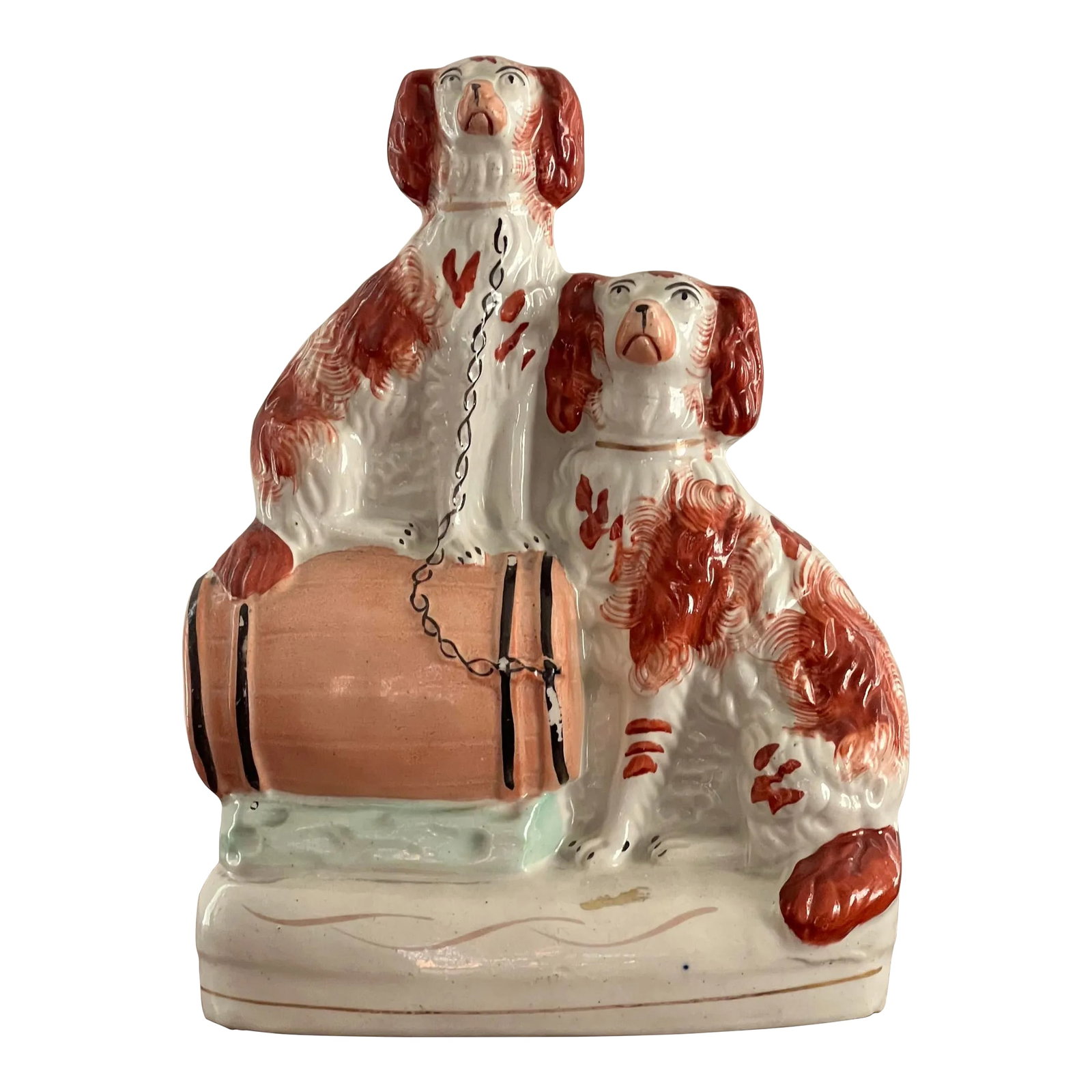 Vintage Early 20th Century Staffordshire Dog Figurine (1 of 10)