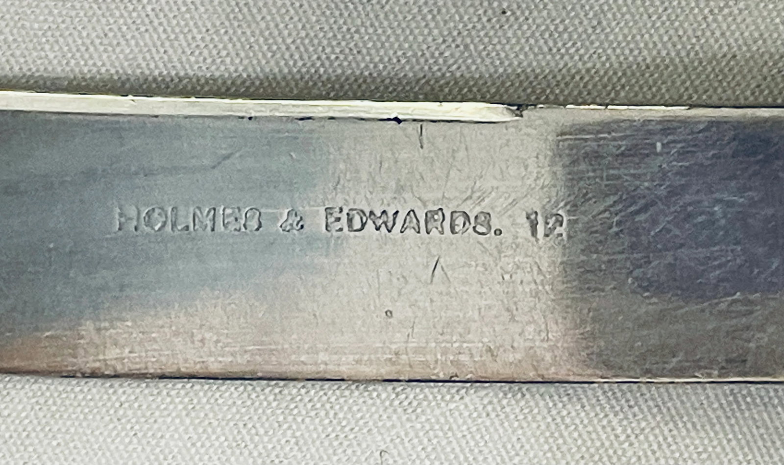Antique Silverplate Fruit Knives, Set of 7 - 2