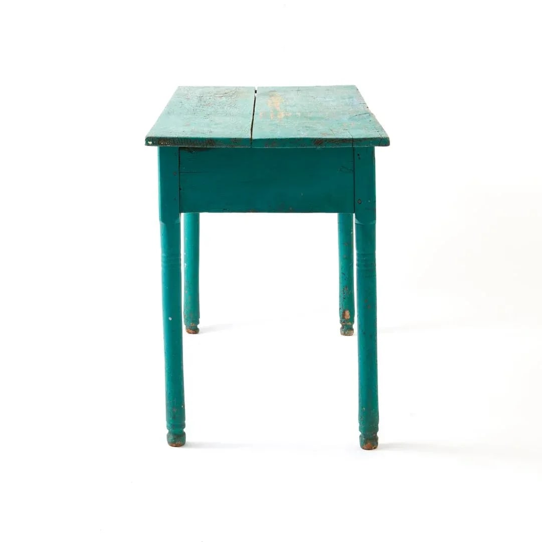 Antique Painted Table, Early 20th Century - 3