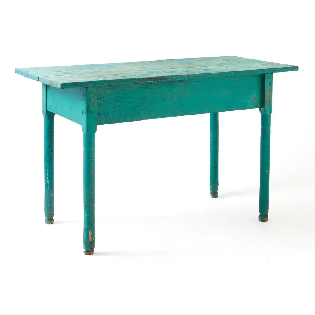 Antique Painted Table, Early 20th Century - 4