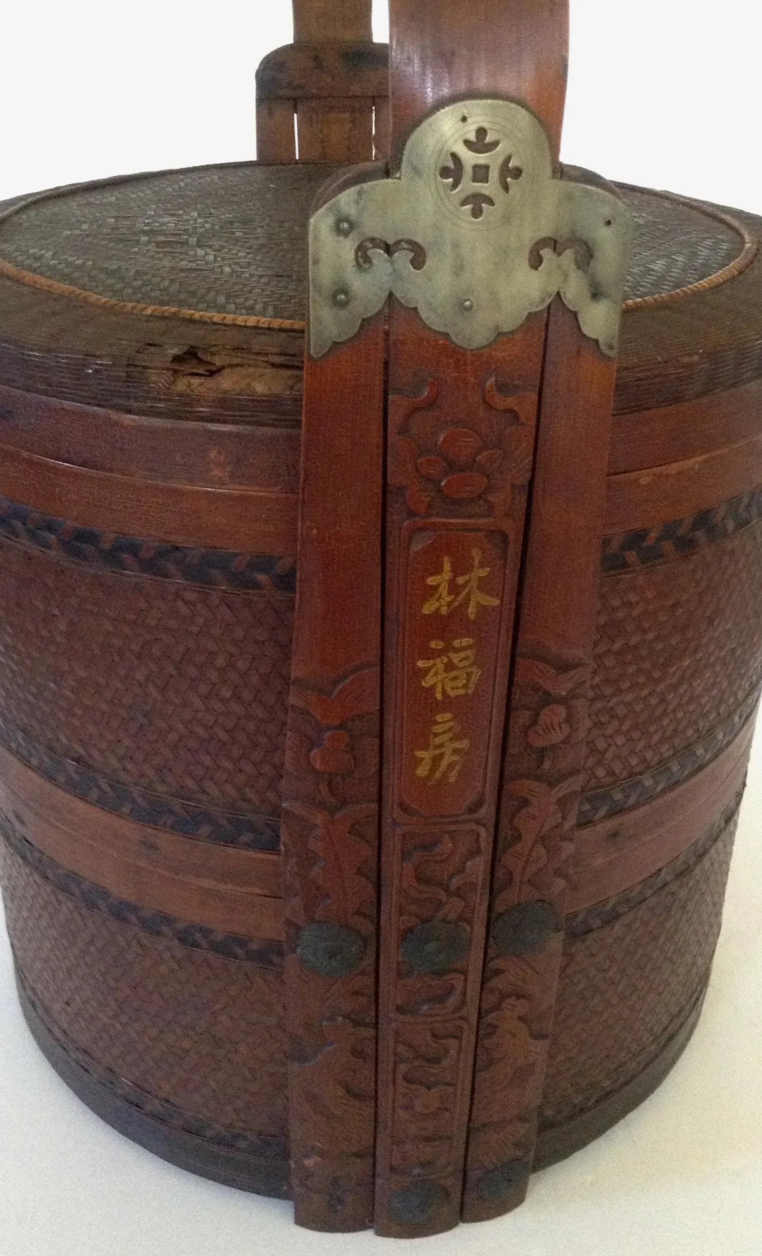 Vintage Chinese Wedding Basket - 3