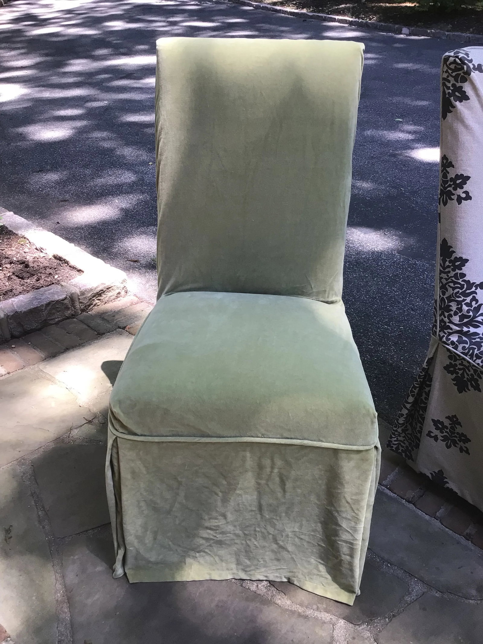 2000s Ballard Design Parsons Chairs- a Pair - 11