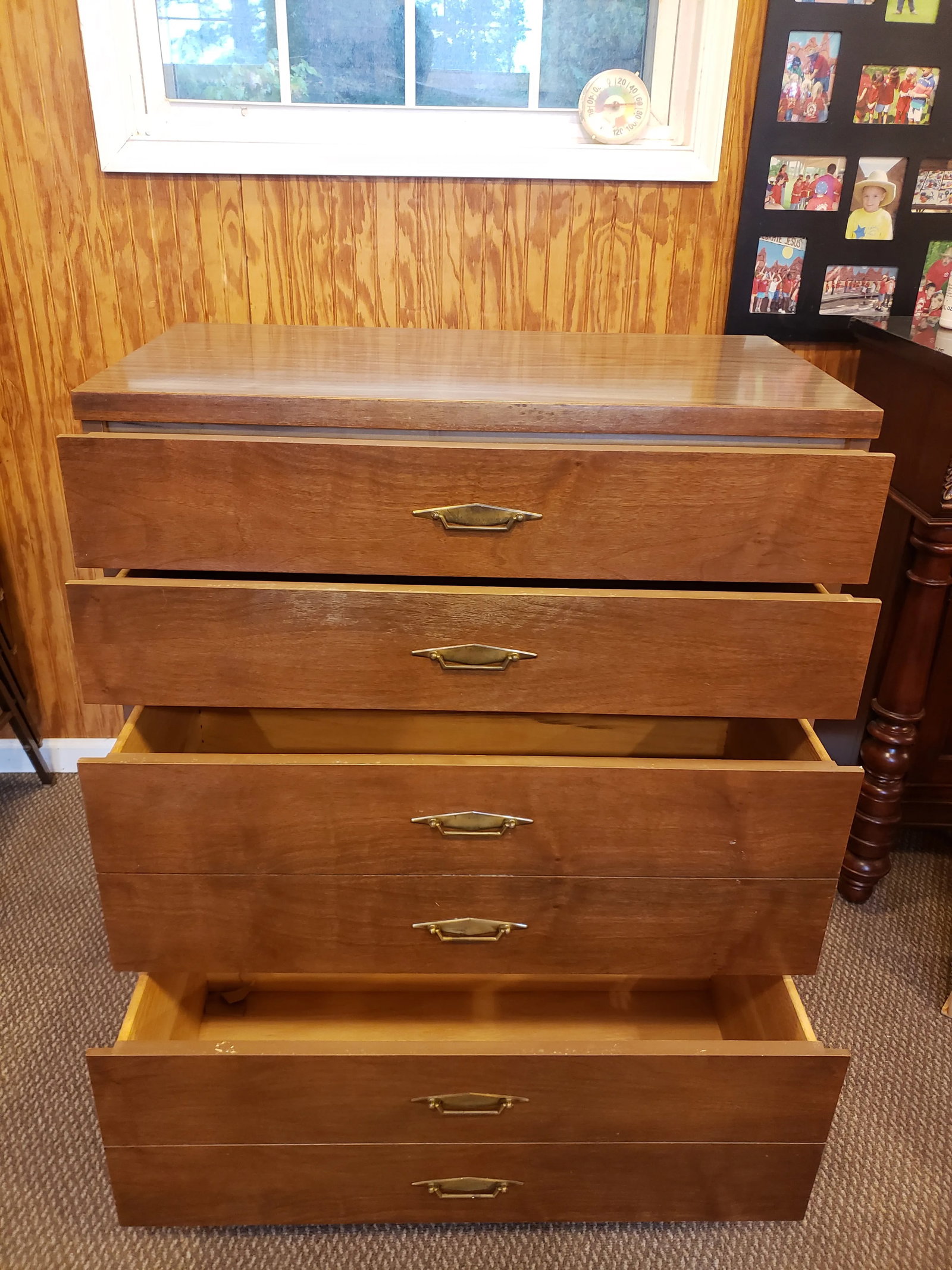Late 20th Century Mid Century Modern Basset Chest of Drawers - 5