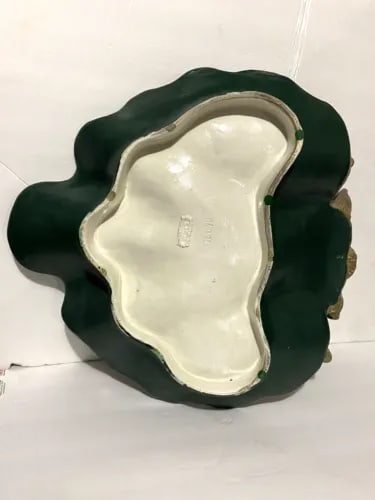 Antique Art Nouveau Majolica Bowl - 8