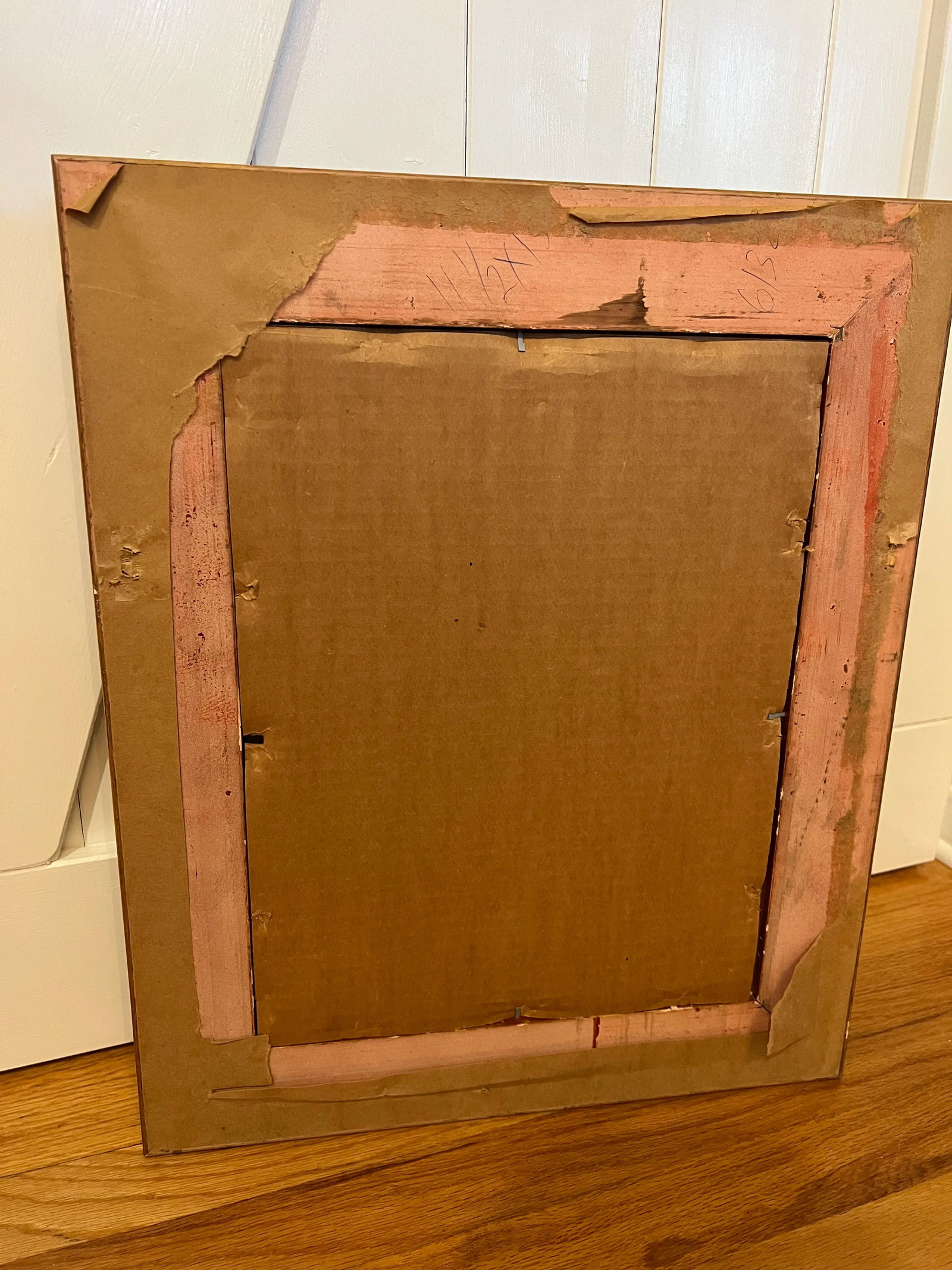 1990s Ornate Wood / Gold Frame - 7