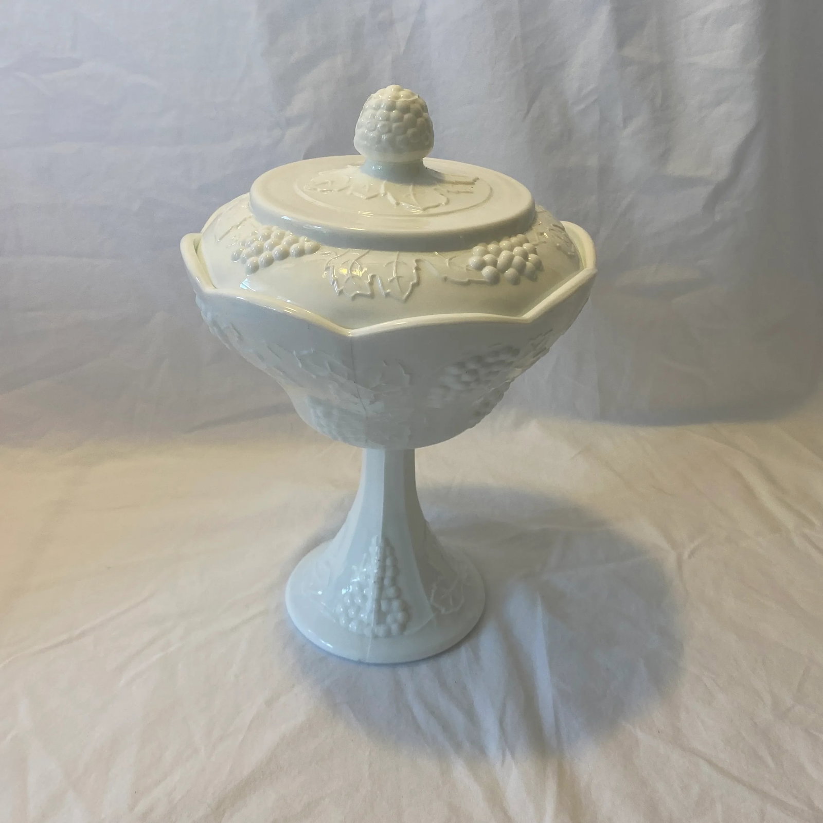 1950s Colony Milk Glass Compote - 10