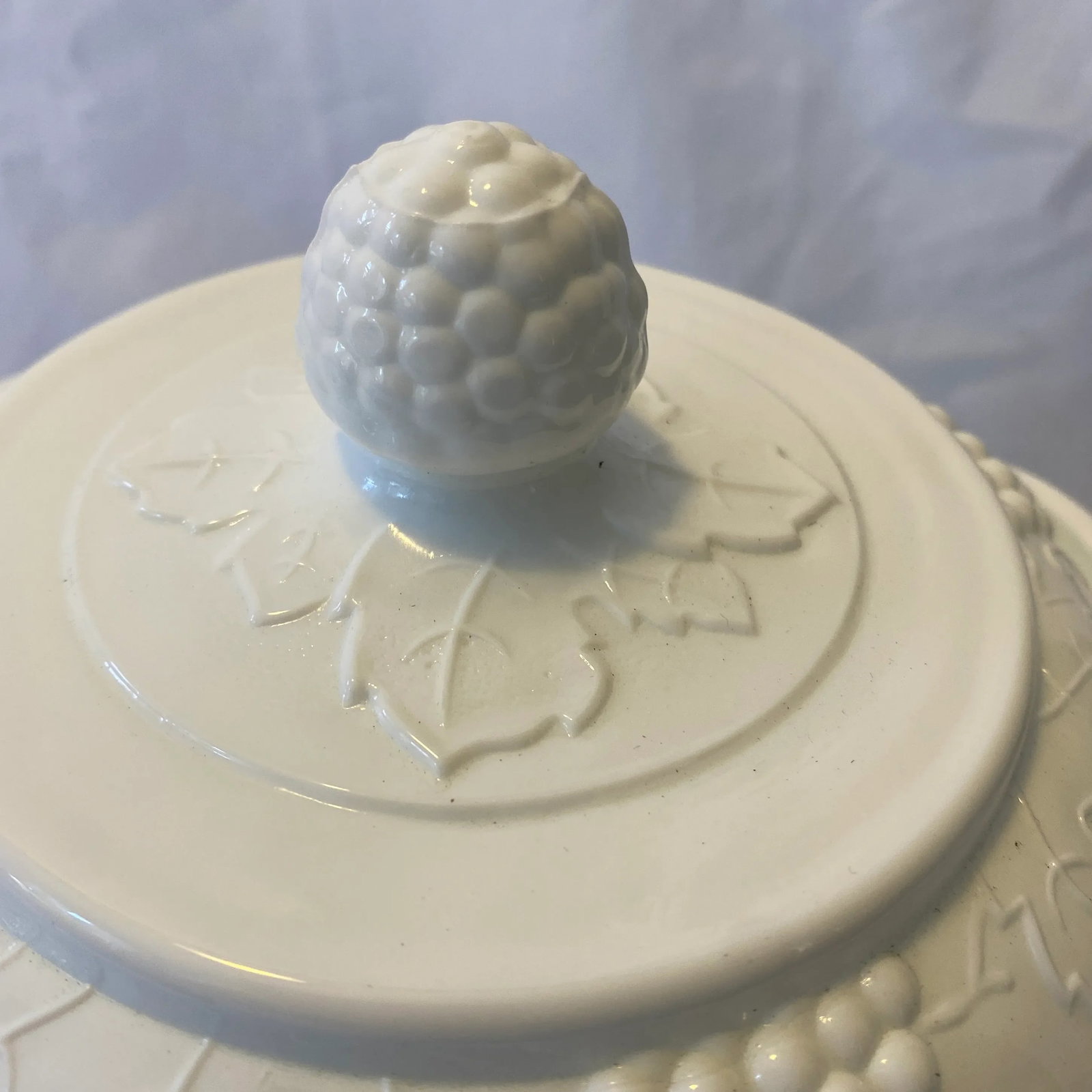 1950s Colony Milk Glass Compote - 9