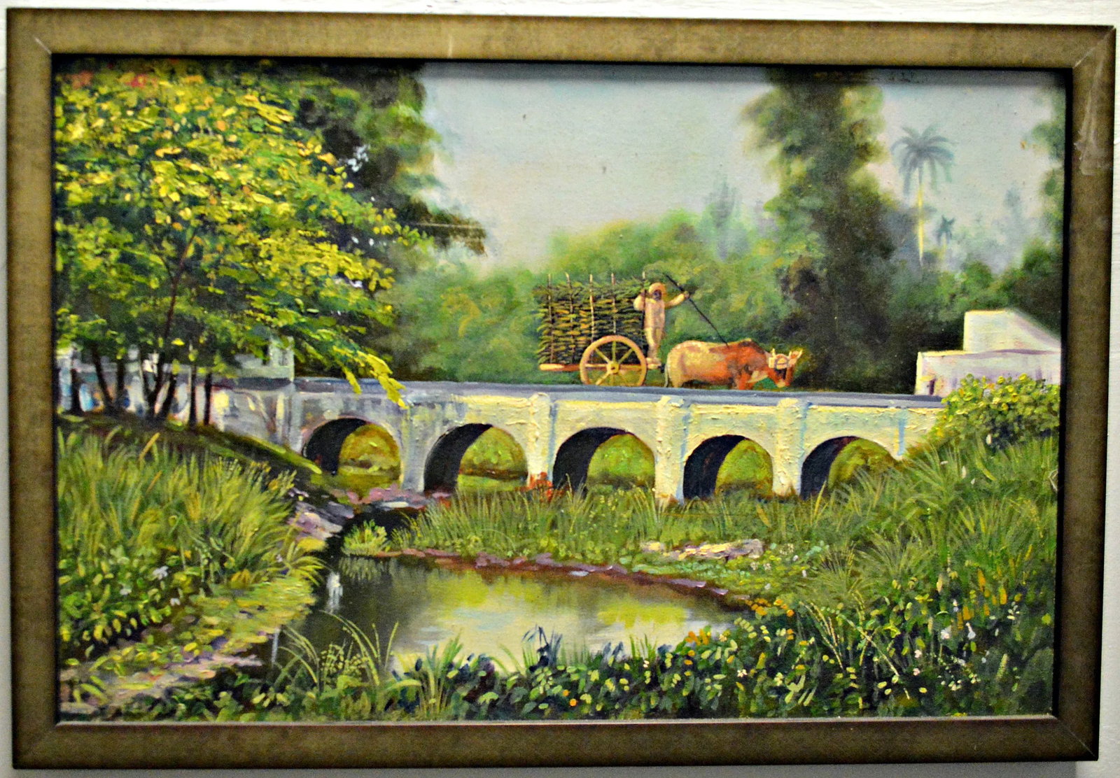 Rural Landscape Oil on Canvas - 2