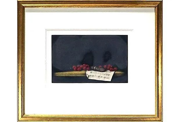 T. Yolk Vintage Still Life Fruit Print - 2