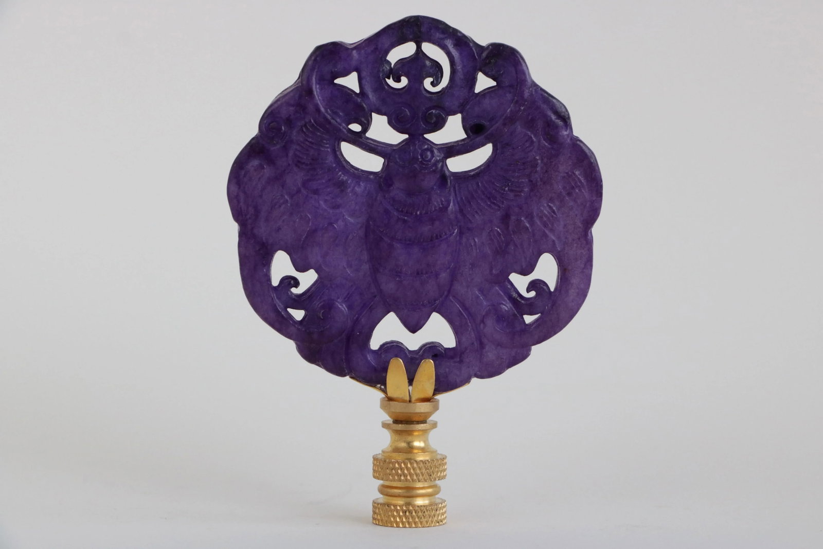 Purple Butterfly Lamp FInial - 4