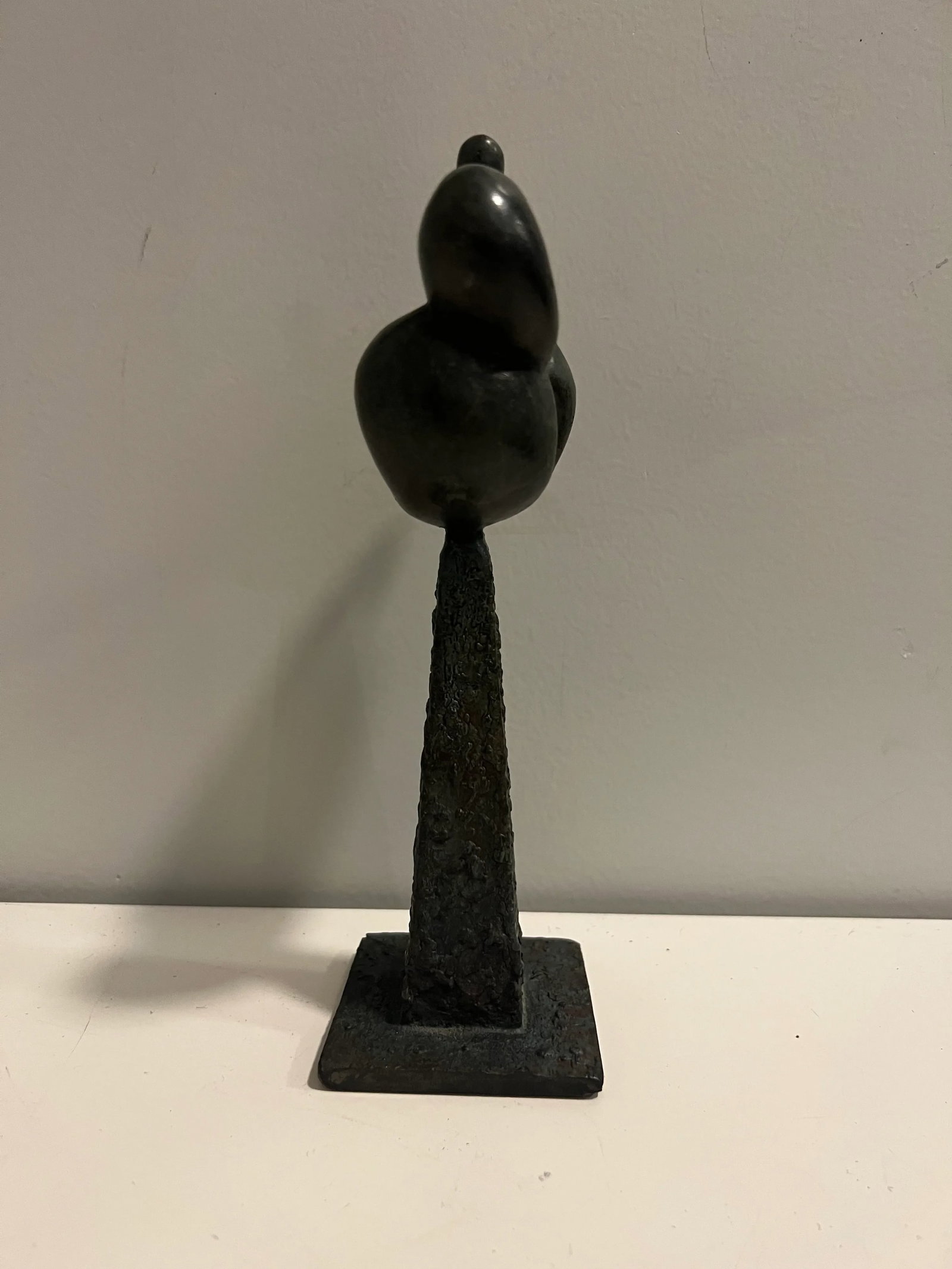 Philippe Ferrari (1961-), Vintage "Woman," Postmodern Bronze Sculpture, Signed & Dated - 2