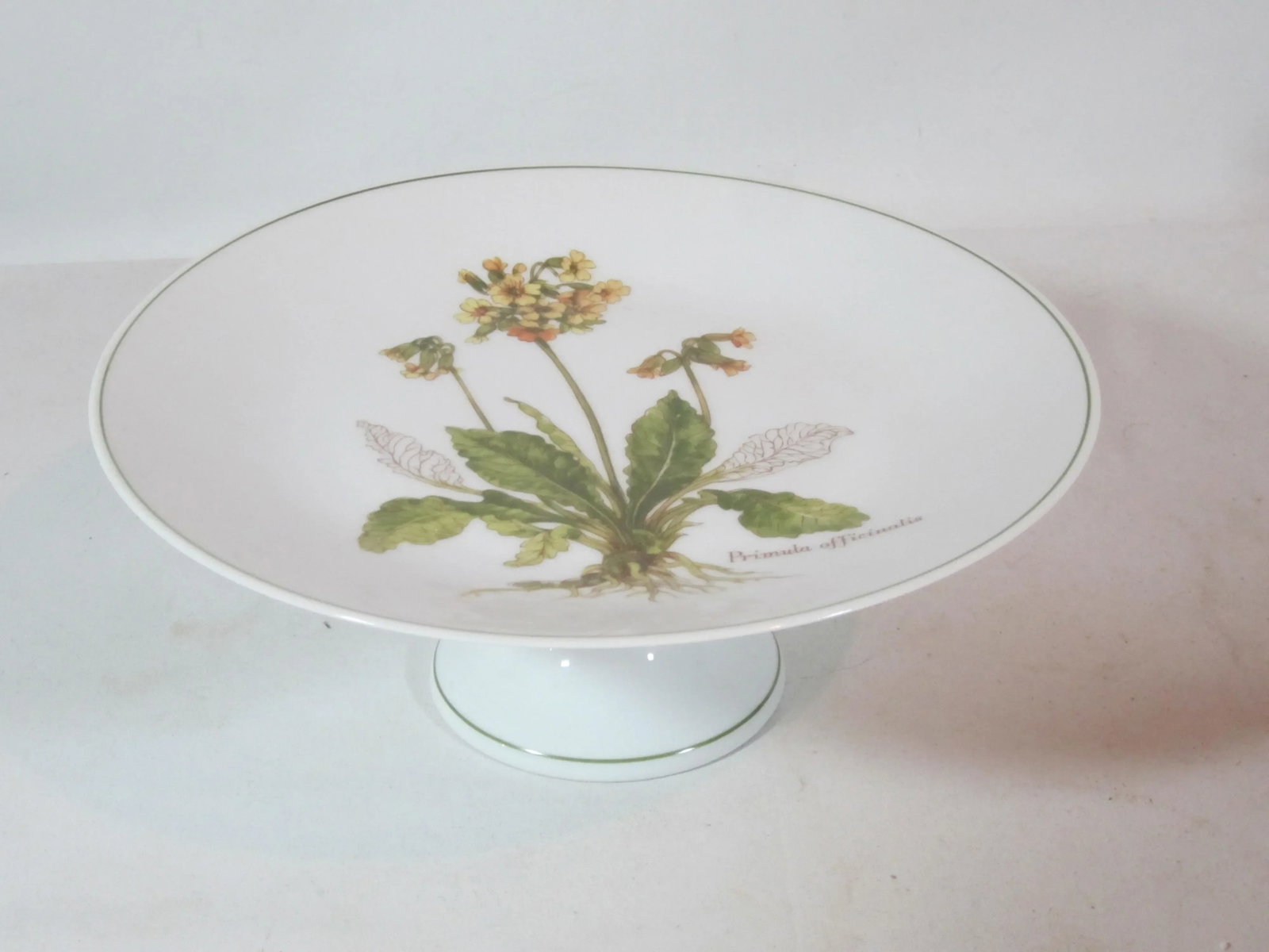 Floral Pastry Pedestal Dish - 6