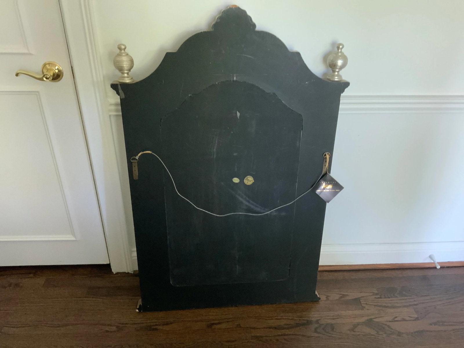 1970s Art Deco Black, Silver and Gold Mirror - 11
