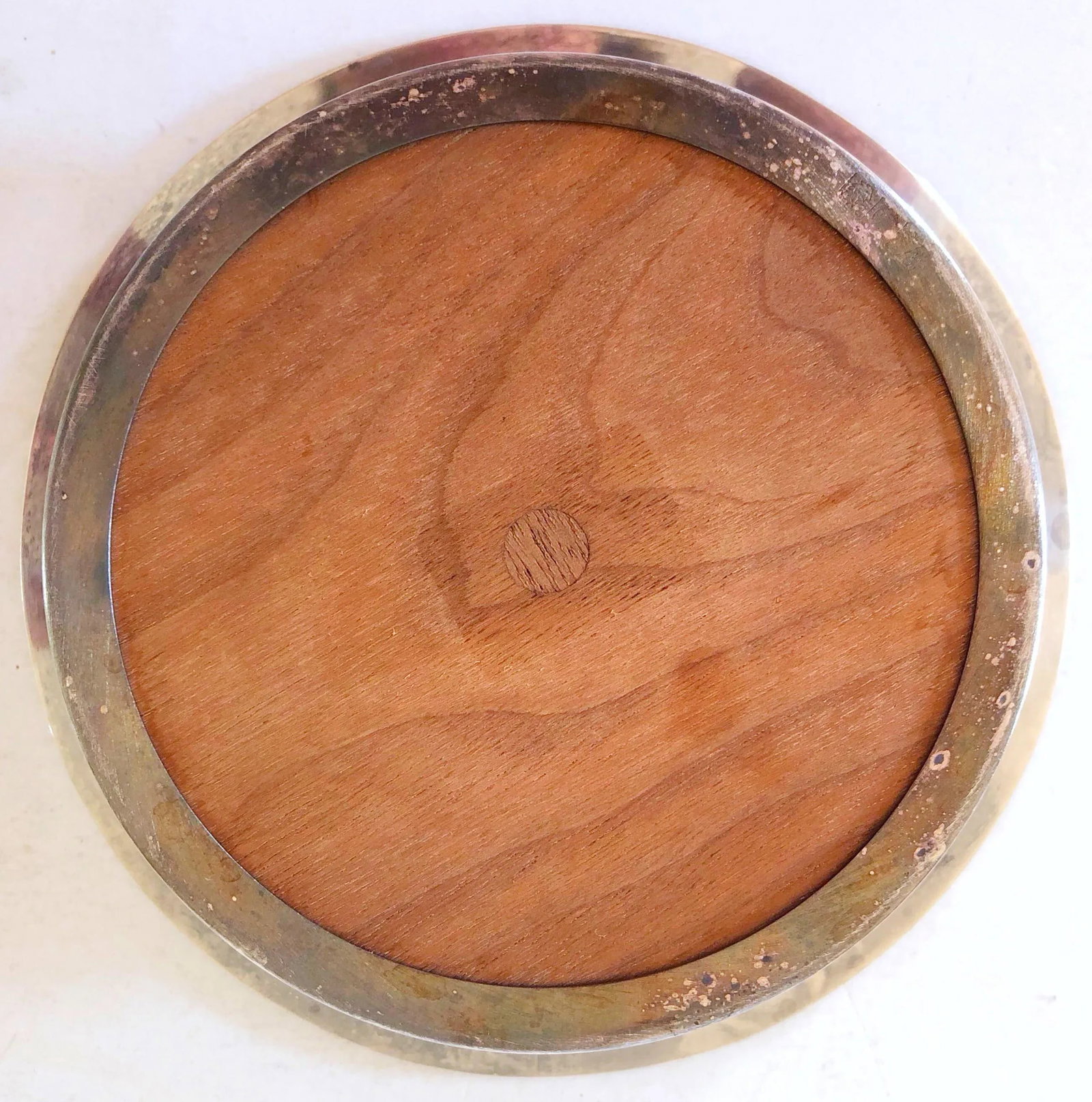 English Silver Champagne/Wine Coaster - 3
