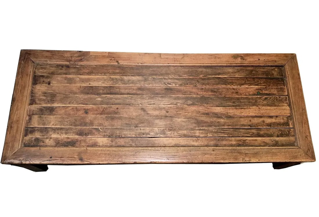 Antique Chinese Large Ming Coffee Table , Circa 1800-1849 - 4