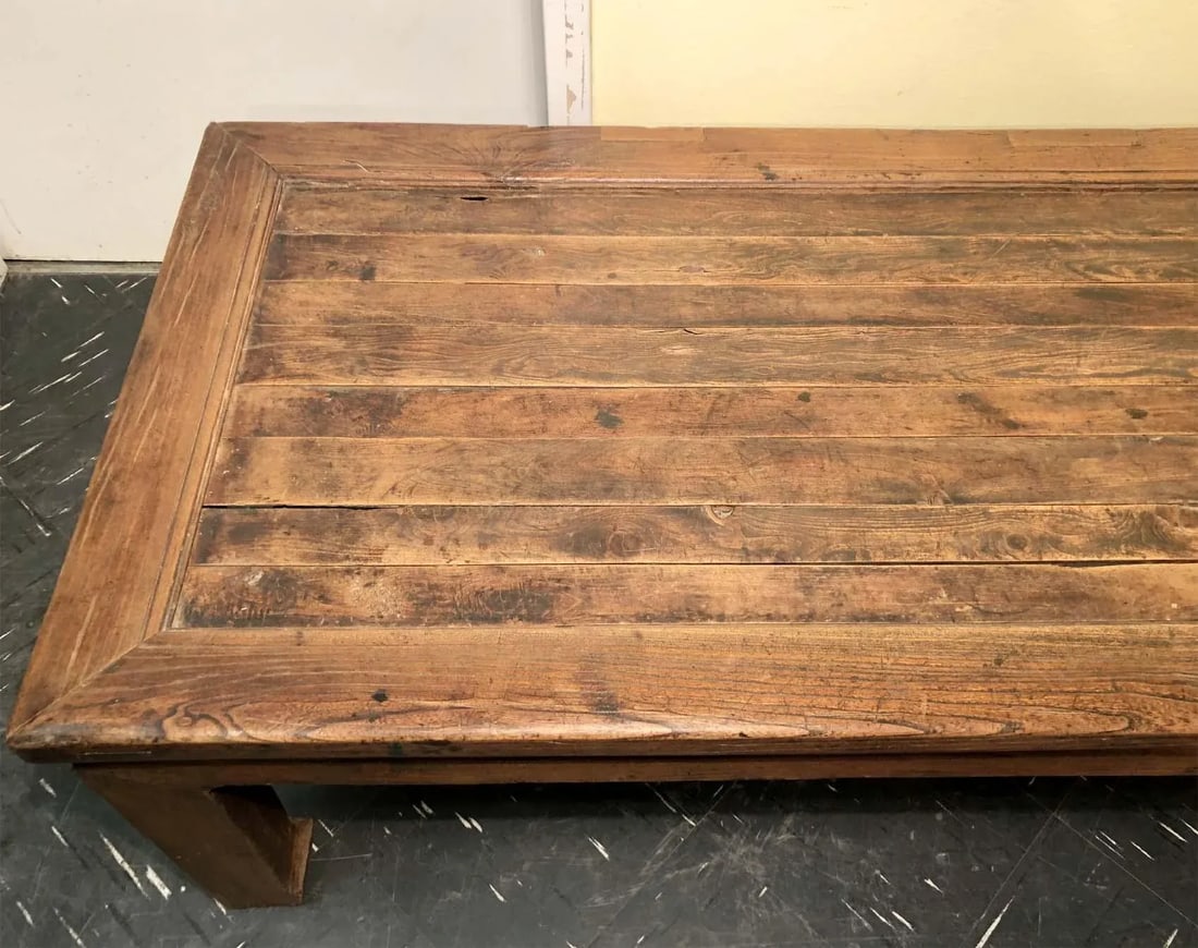Antique Chinese Large Ming Coffee Table , Circa 1800-1849 - 6