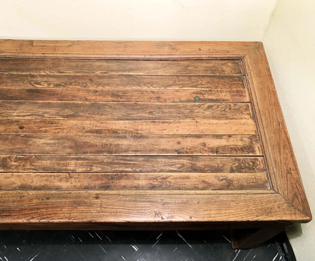 Antique Chinese Large Ming Coffee Table , Circa 1800-1849 - 7