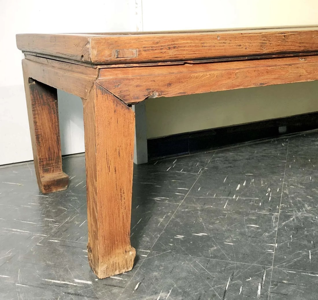 Antique Chinese Large Ming Coffee Table , Circa 1800-1849 - 9