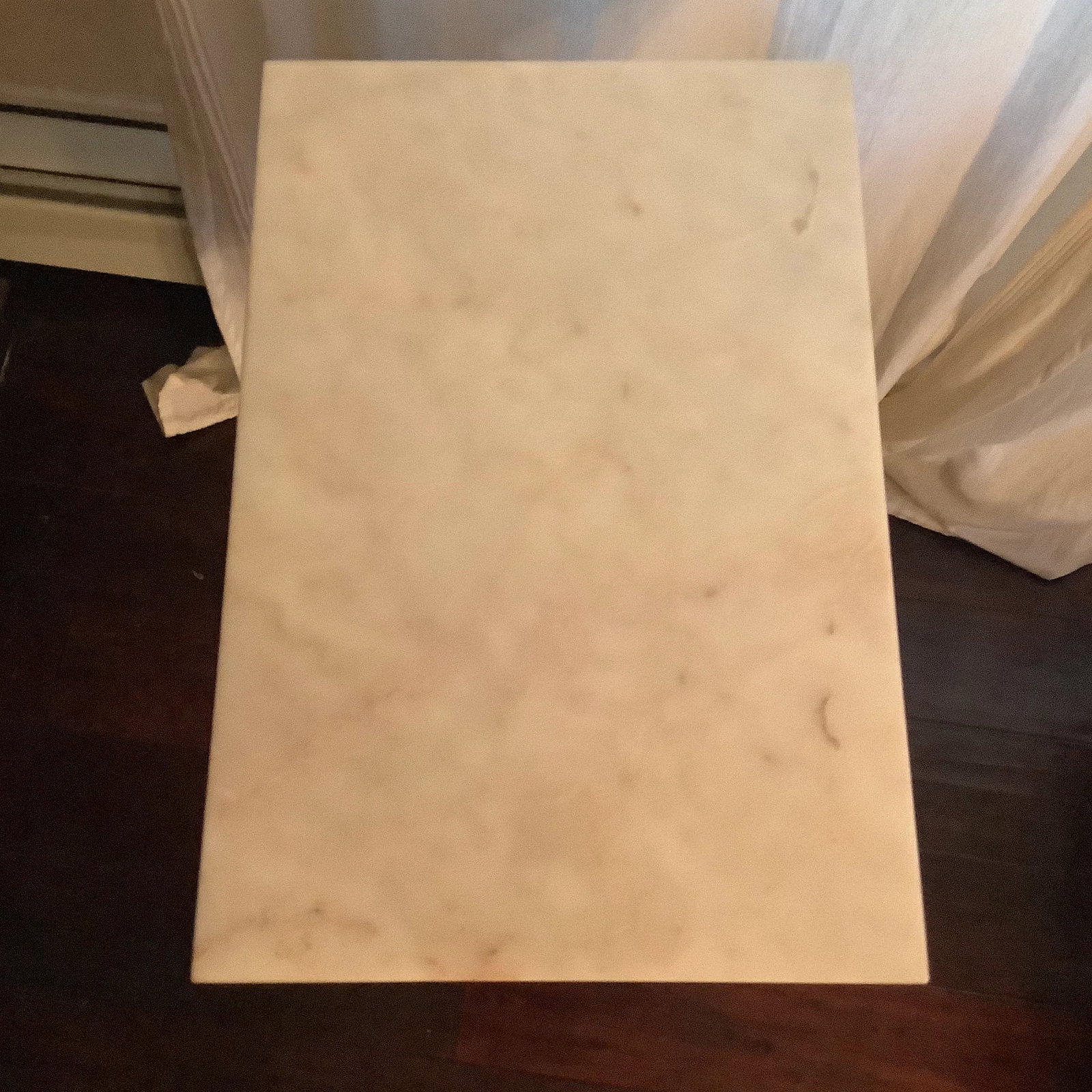 19th Century Victorian Marble Top Stand With Drawer - 3