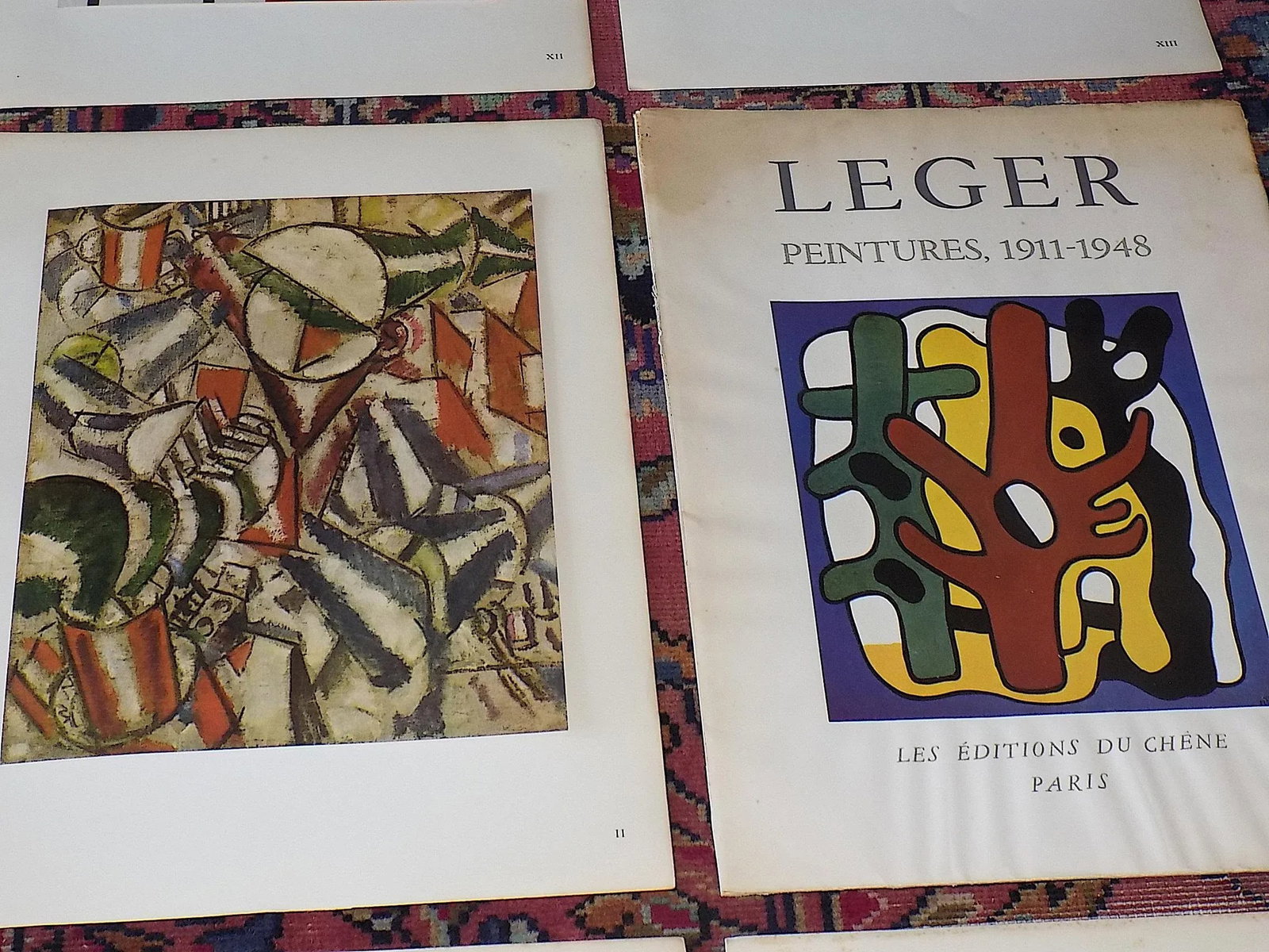 Vintage Mid 20th Century Limited Edition Signed Fernand Leger Cubist Lithographs - Set of 12 - 5