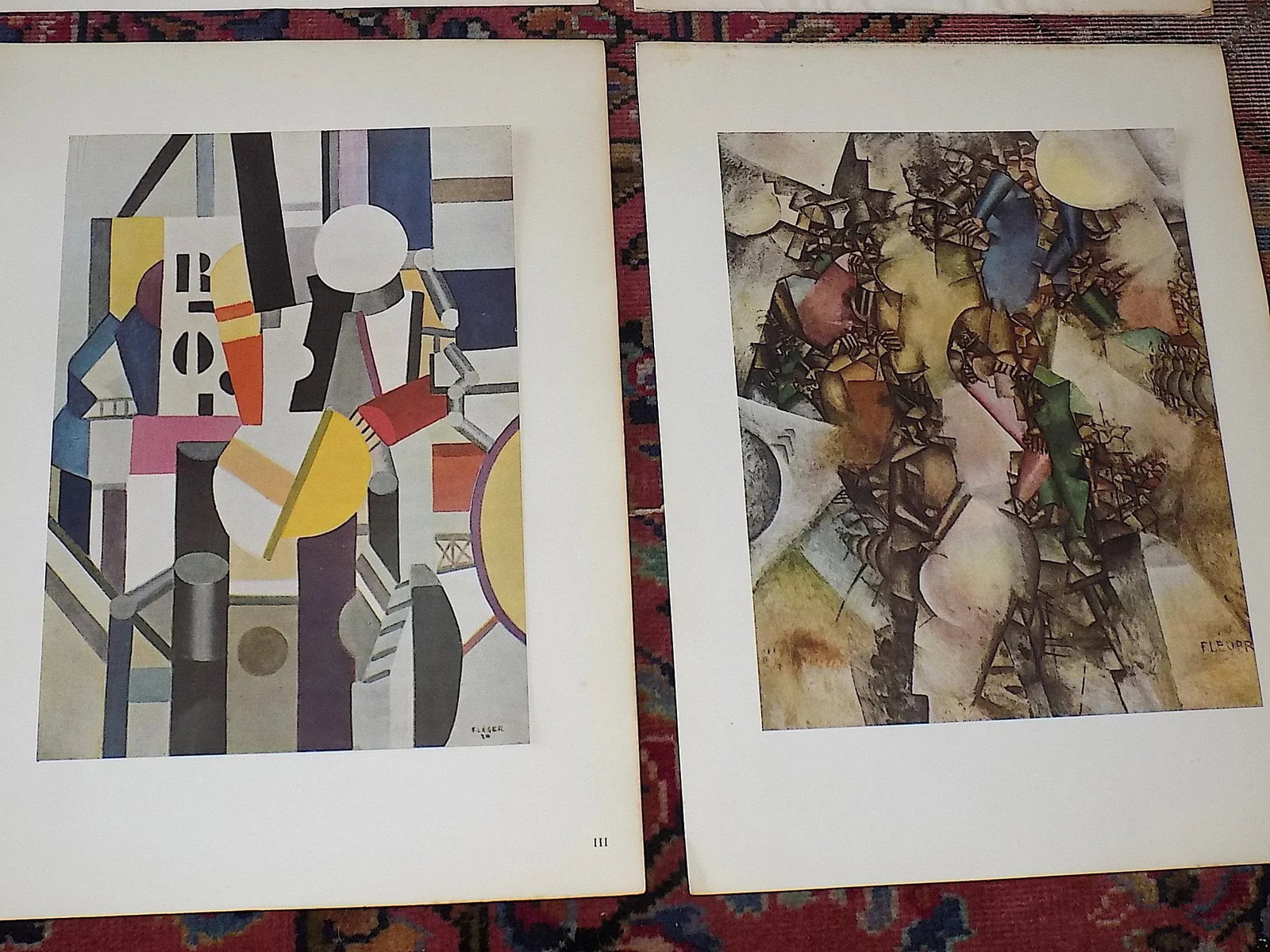 Vintage Mid 20th Century Limited Edition Signed Fernand Leger Cubist Lithographs - Set of 12 - 7
