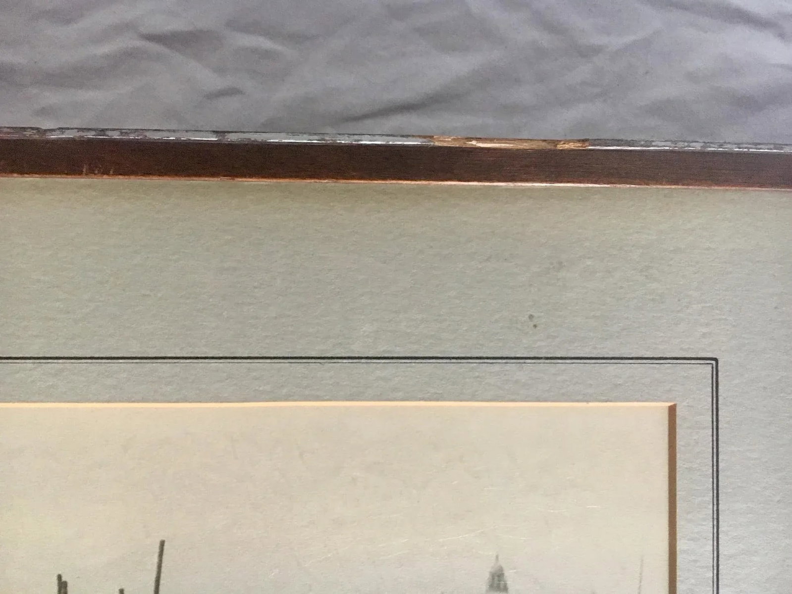 1932 Framed Venice Photograph - 5