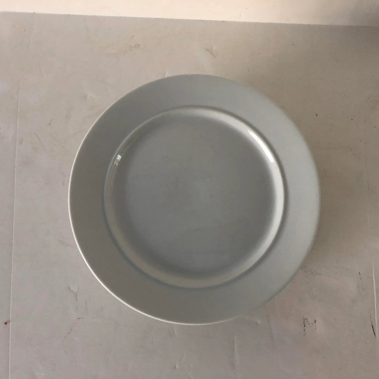 Midcentury Style "dansk" Set of 9 White7.75"D Plates - 2