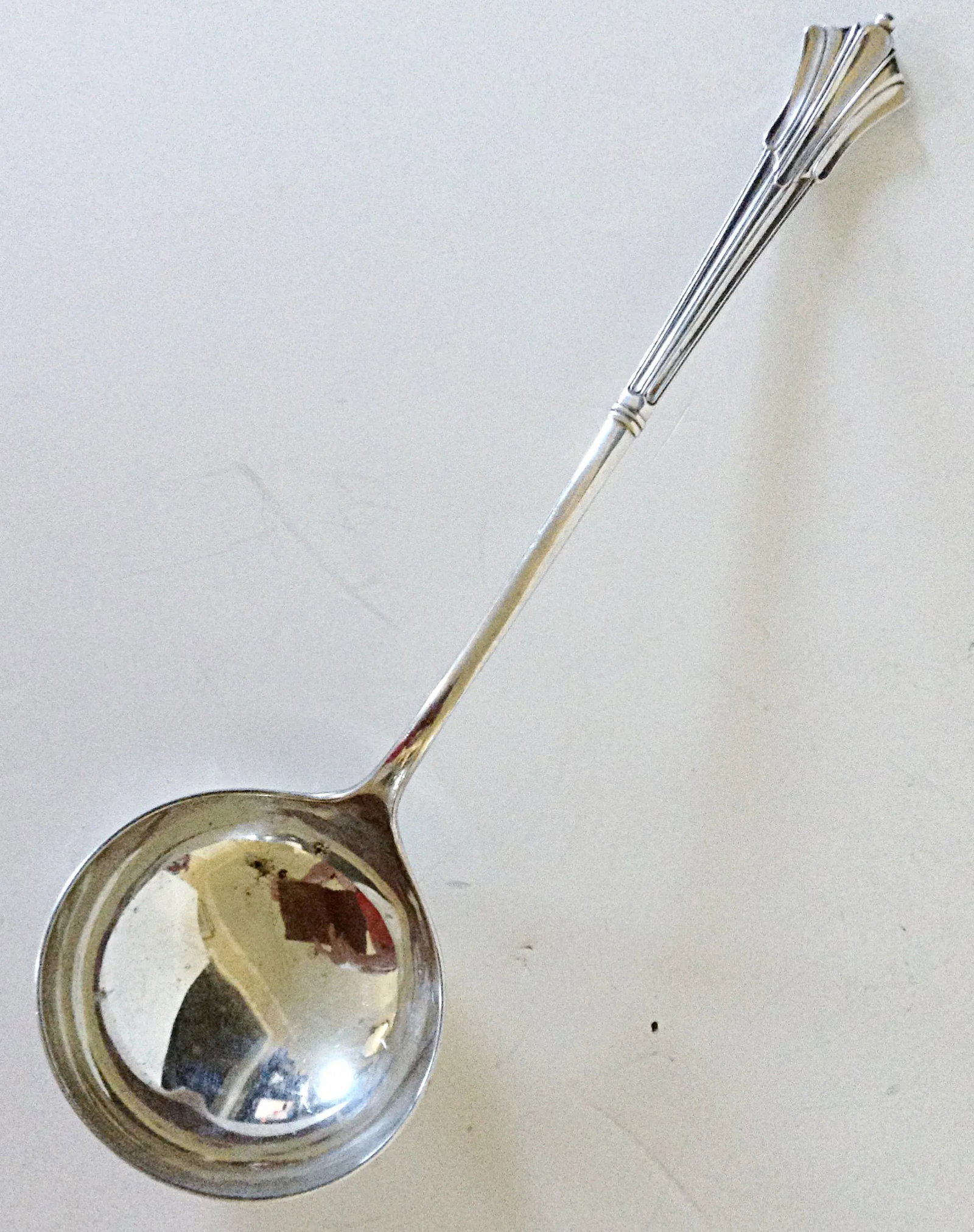 English Silver Plated Soup Ladle - 2