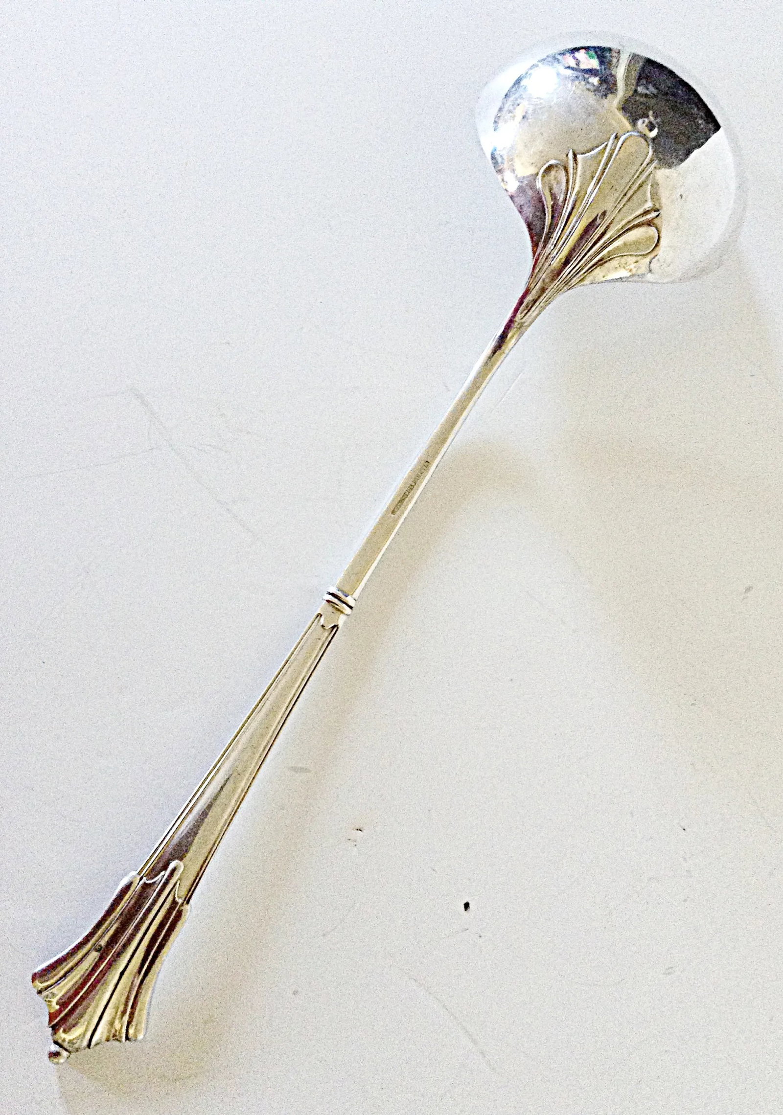 English Silver Plated Soup Ladle - 3