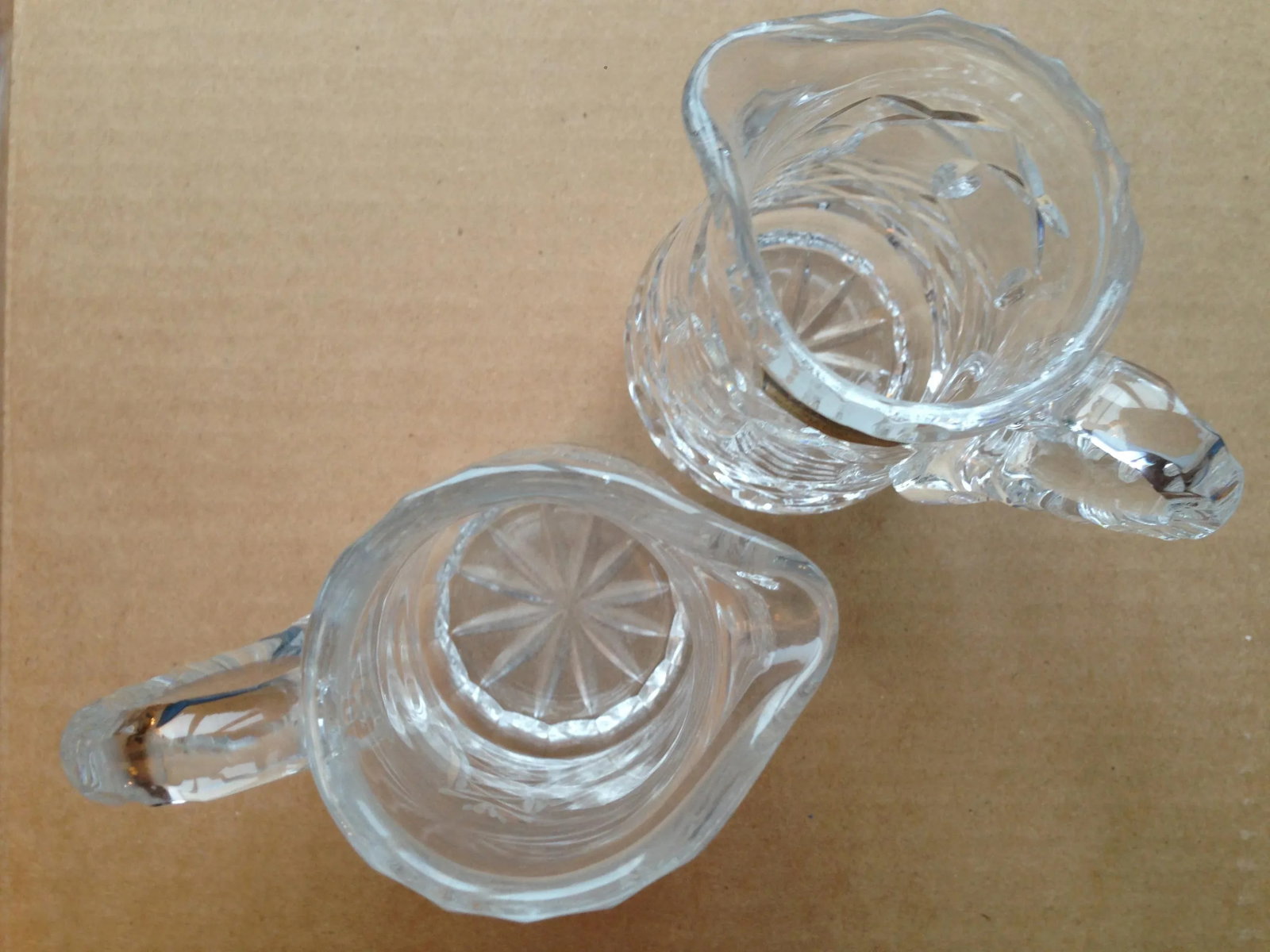 Polonia Lead Crystal Pitcher - A Pair - 5