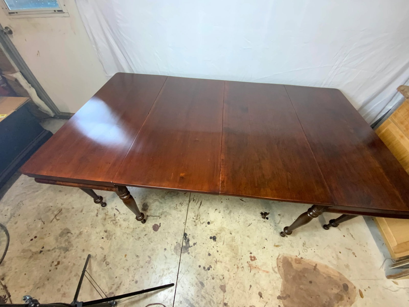 19th Century Sheraton Banquet Table - 5