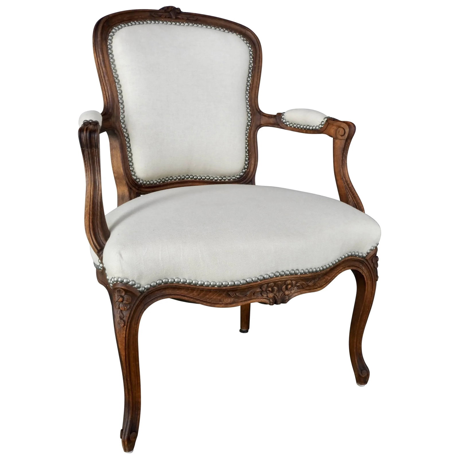Late 19th Century French Rococo Fauteil - 10