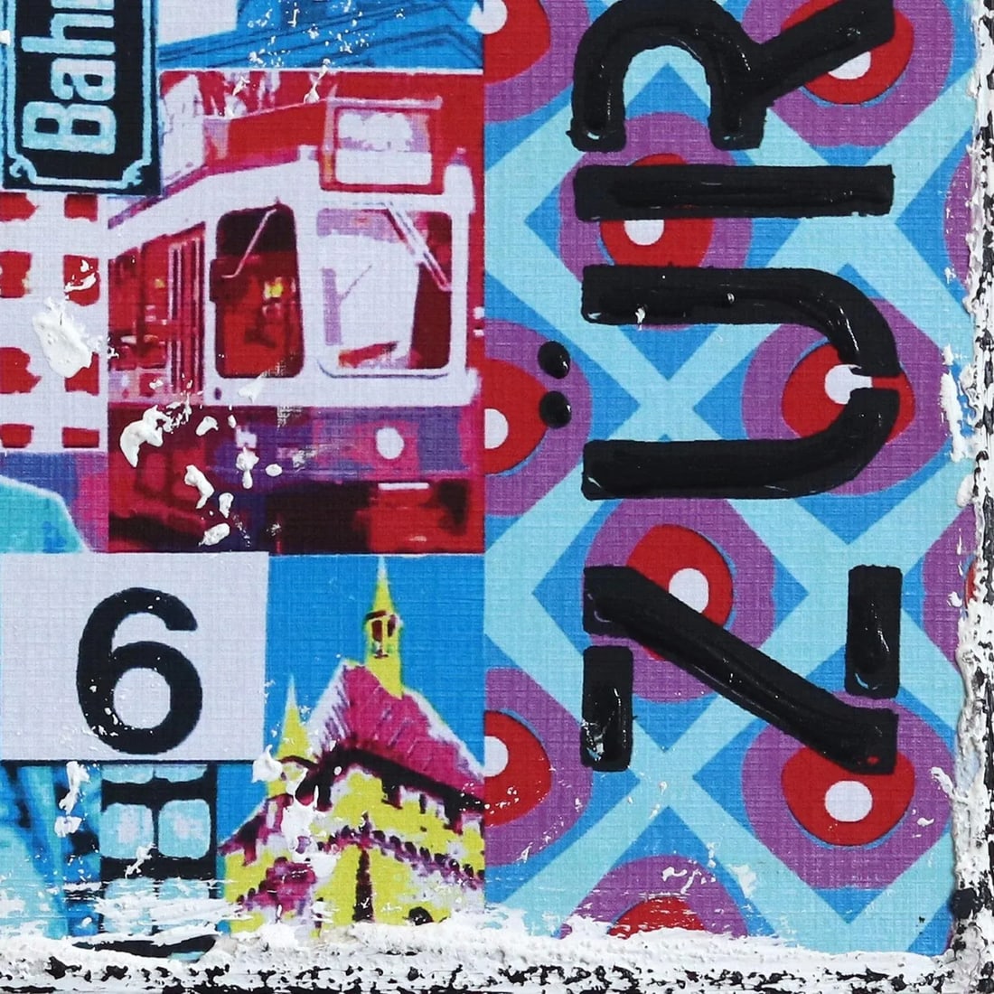 "Zurich 6" Original Artwork by Marion Duschletta - 5