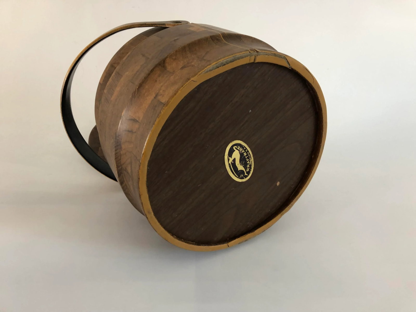 Midcentury Kraftware Ice Bucket - 4