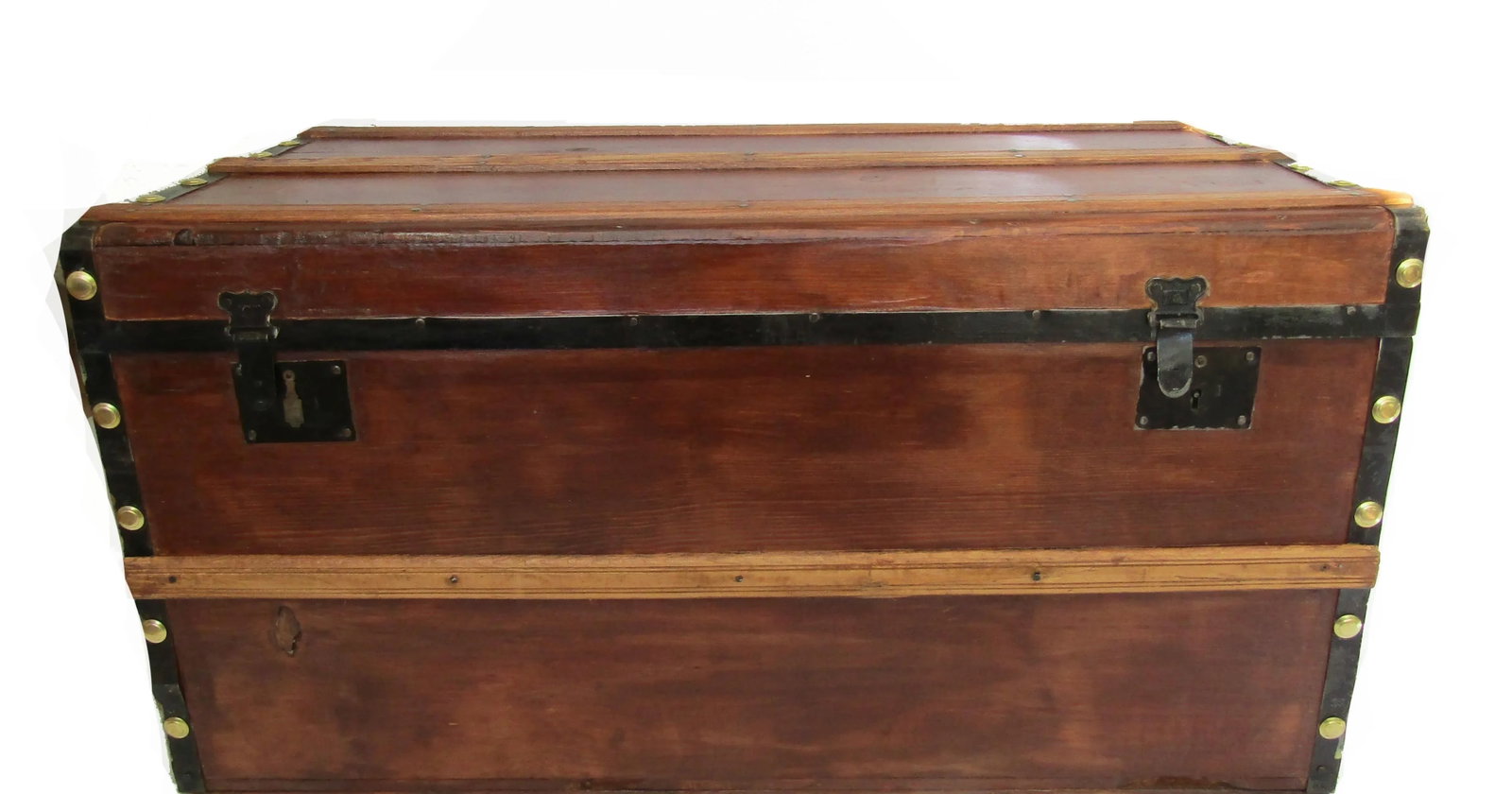 19th Century Civil War Era Carriage Trunk - 7