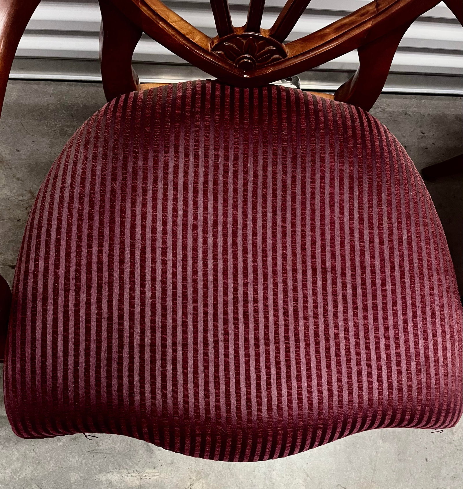 Arm Chairs Bernhardt Dining Hepplewhite Shield Back Vintage Dining Room - 6
