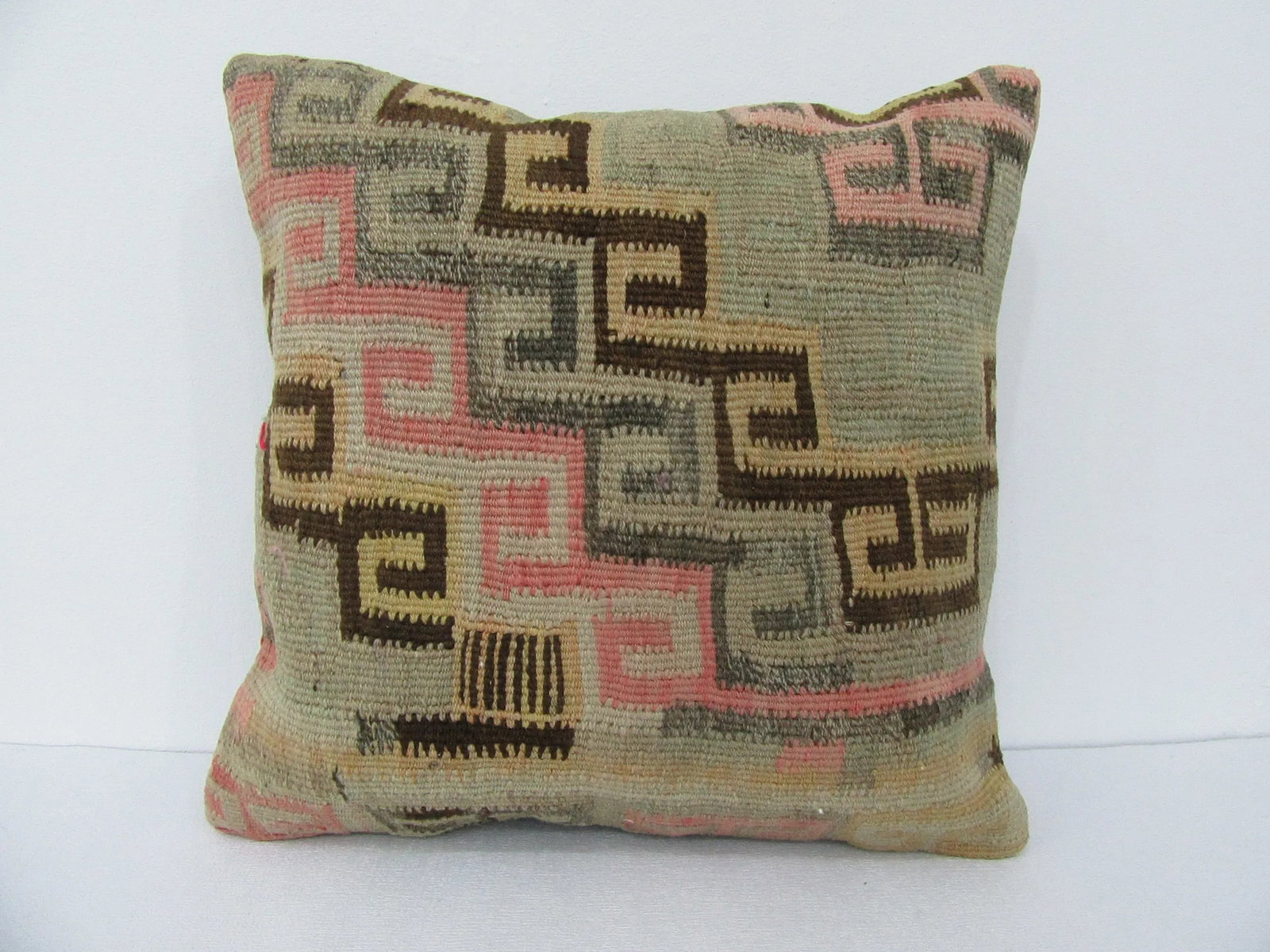 Turkish Decorative Kilim Pillow - 4