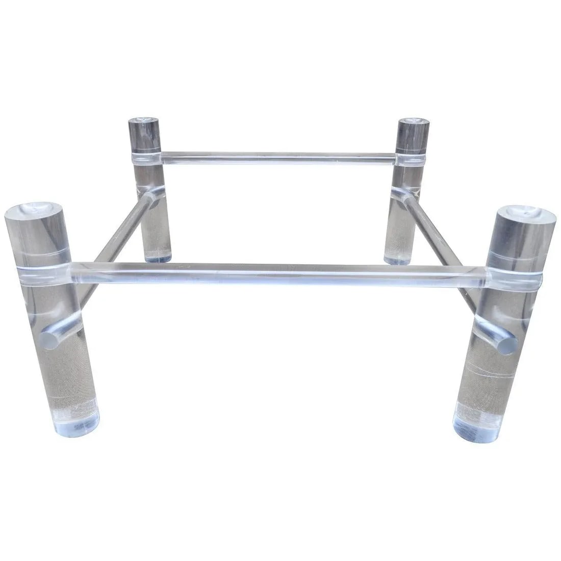 Tubular Lucite Cocktail Table Base - 5